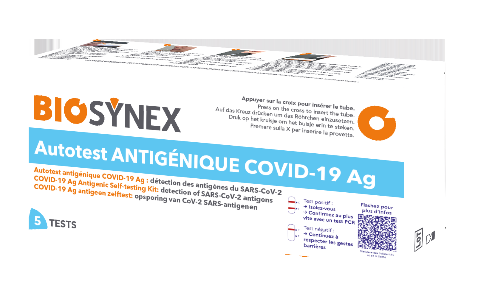 Renseignements pour les patients : Guide d'autodépistage antigénique de la  COVID-19 