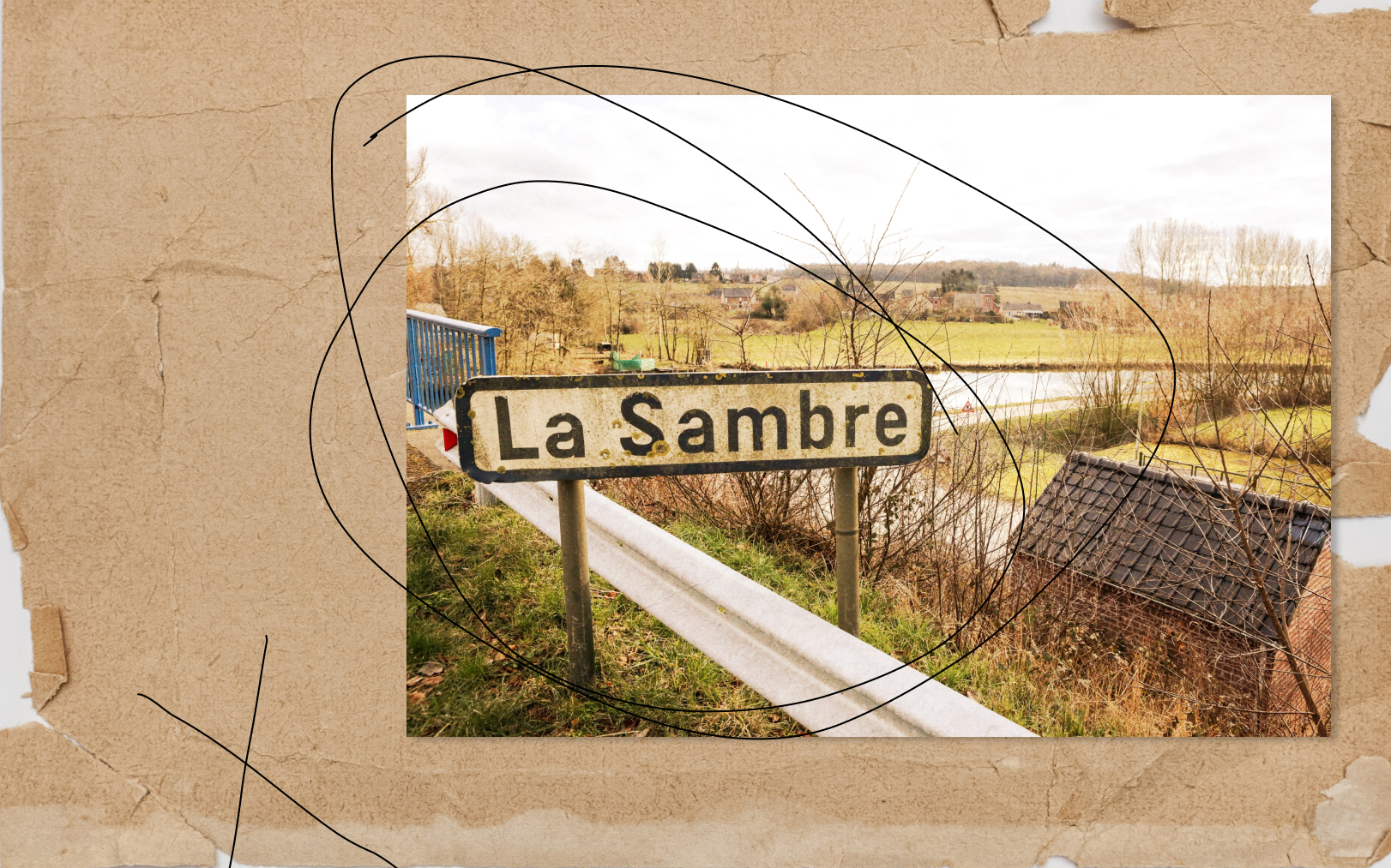 Les rives de la Sambre en 2018, dans le Nord, là où Dino Scala, surnommé le « violeur de la Sambre », avait pour habitude de sévir. LP / Lucas Barioulet