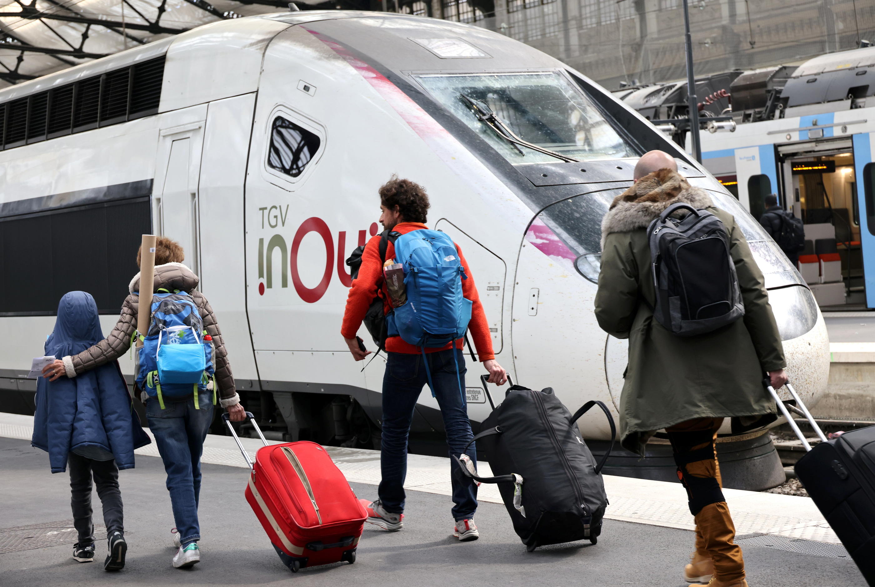 Paris. Les malfaiteurs présumés ont été interpellés à leur arrivée à la gare de Lyon, en provenance d'Espagne. LP/Delphine Goldsztejn