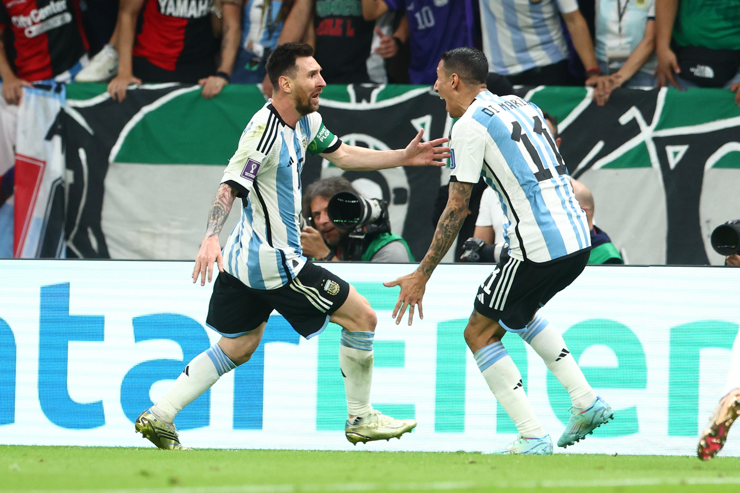 Lionel Messi et Angel Di Maria participeront à la Copa América, cet été avec l'Argentine. Icon Sport/Andrzej Iwanczuk