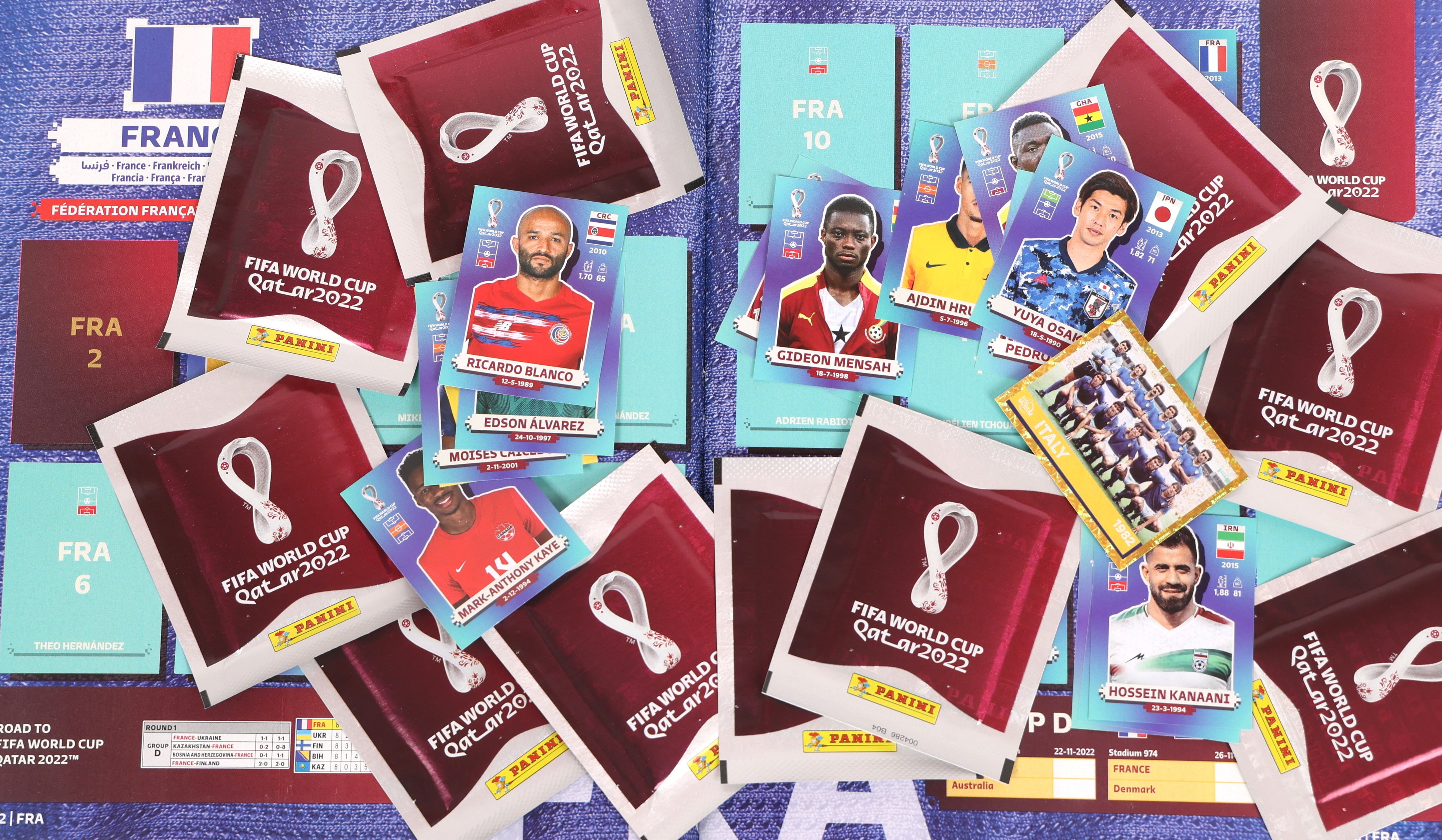 PANINI FOOT 2021 - images manquantes