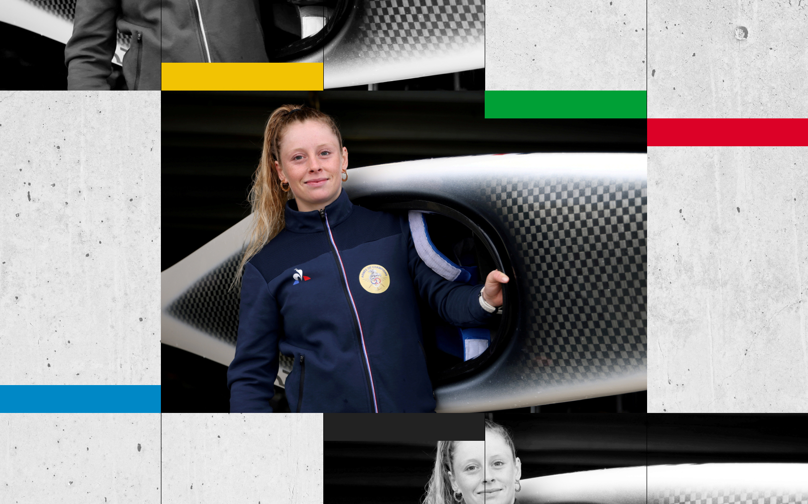 Marjorie Delassus, vice-championne d'Europe de slalom en canoé-kayak, représentera la France aux JO 2024. Le Parisien DA - LP/Jean-Baptiste Quentin