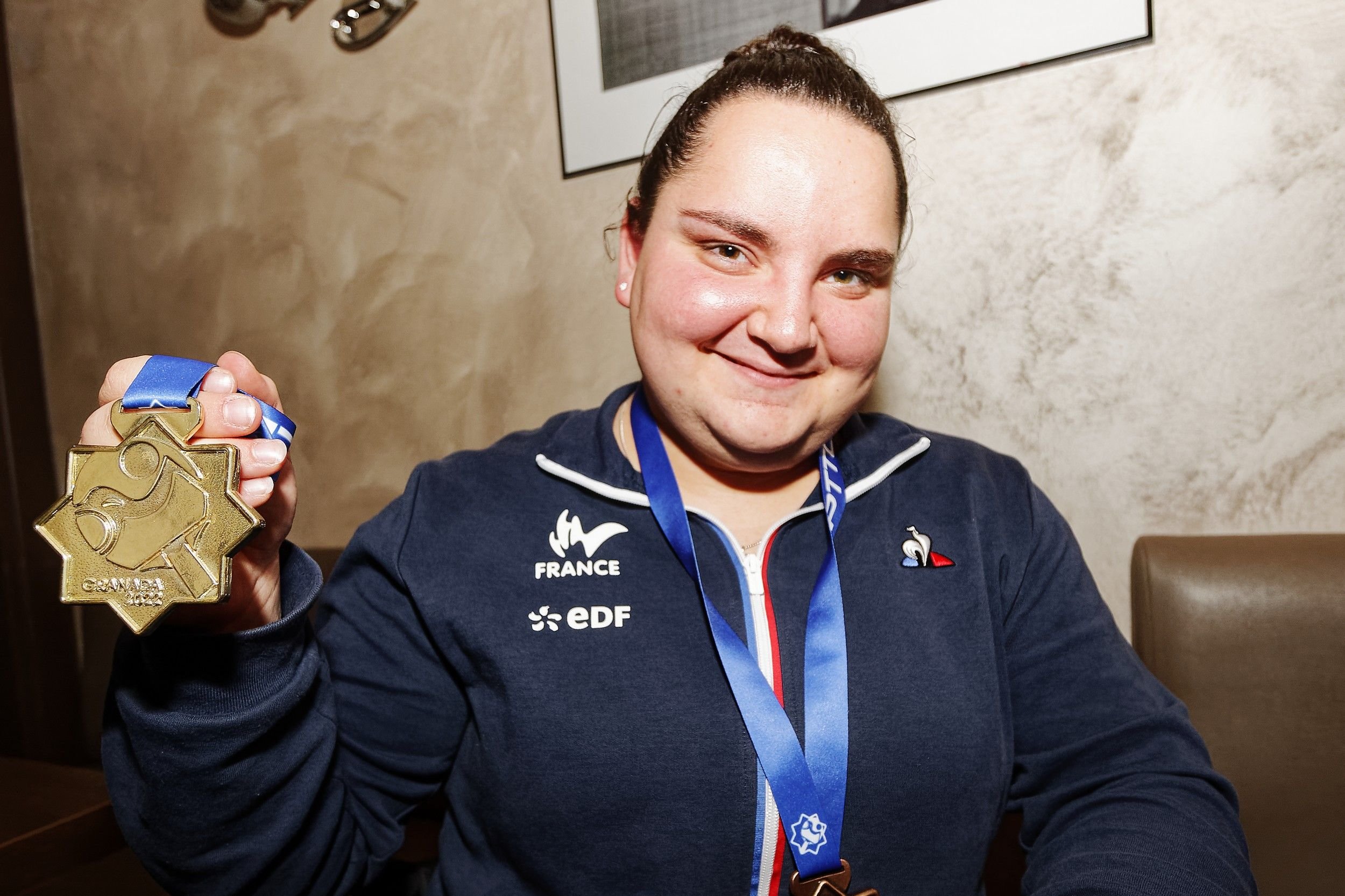Championne du monde, Alexandra Saint-Pierre vise désormais l'Or Olympique. #PRESSE30