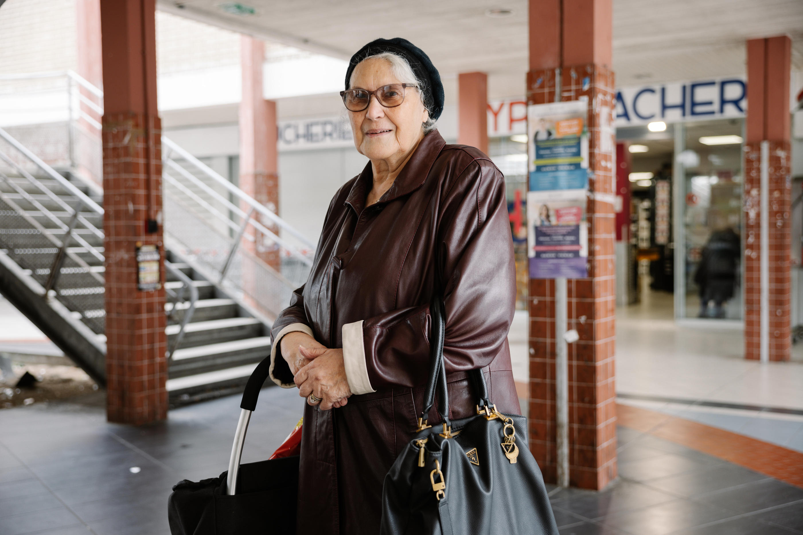 Venue faire ses courses à l'Hypercacher de Créteil, ce lundi, Gilette, 79 ans, ne digère pas la dernière sortie de Serge Klarsfeld. LP/Arnaud Dumontier