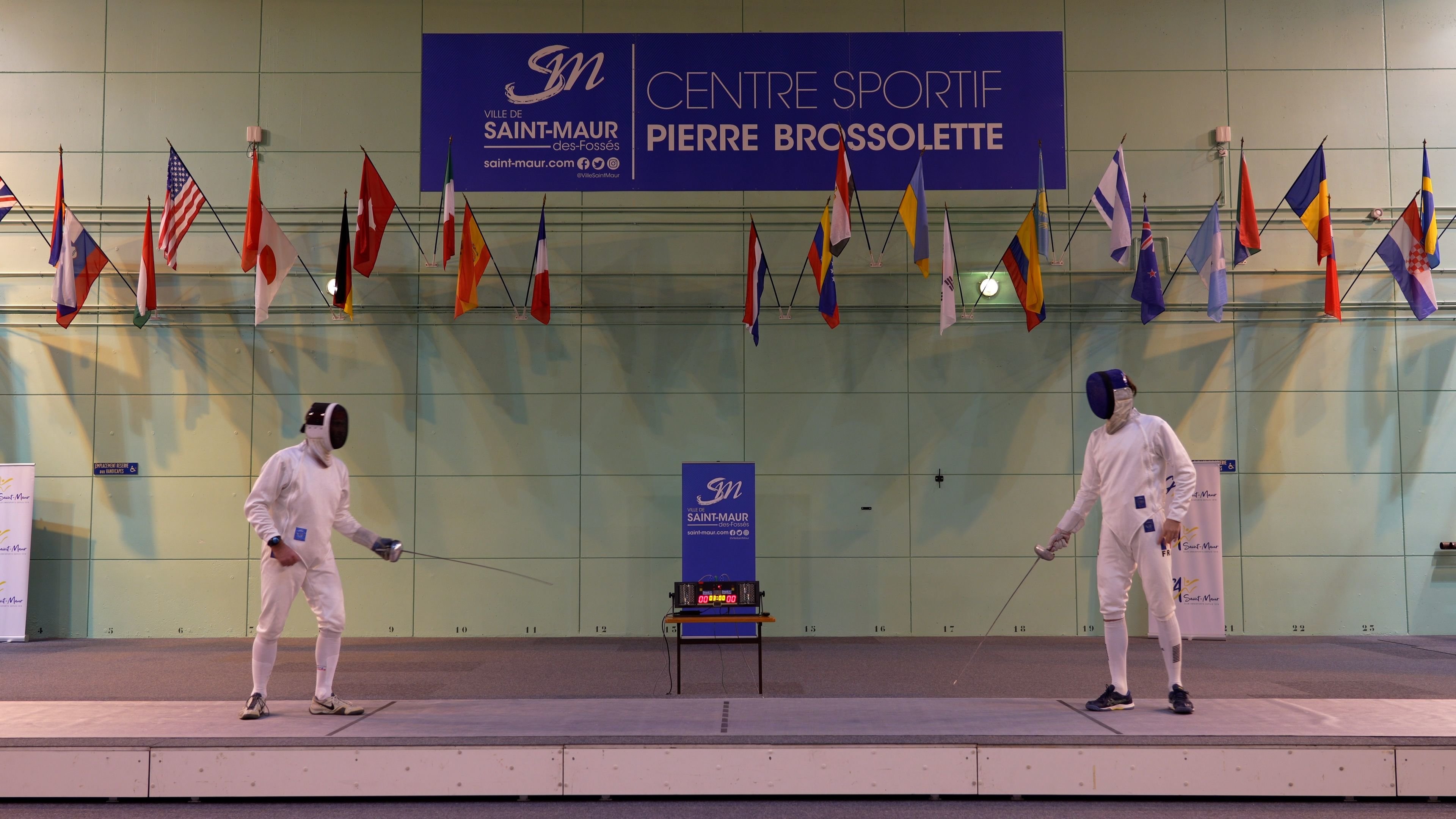 Après la Coupe du monde de fleuret féminin, le centre sportif Pierre-Brossolette de Saint-Maur-des-Fossés accueillera le Challenge Monal, l'une des épreuves de la Coupe du Monde d'escrime masculine. Ville de Saint-Maur