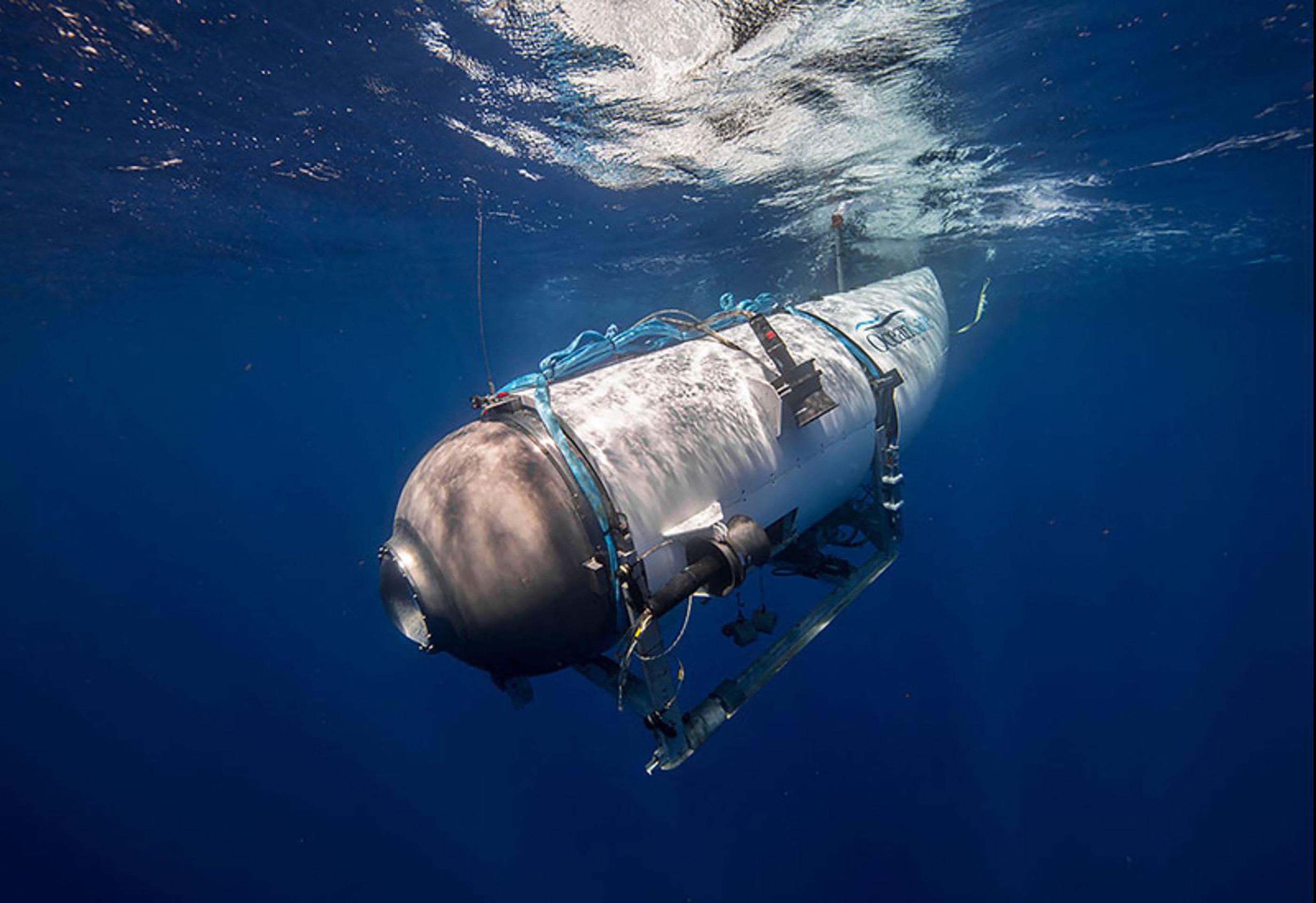 « Tout va bien ici » sont les derniers mots des passagers du Titan, le submersible qui a implosé en 2023. AFP PHOTO / OceanGate Expeditions