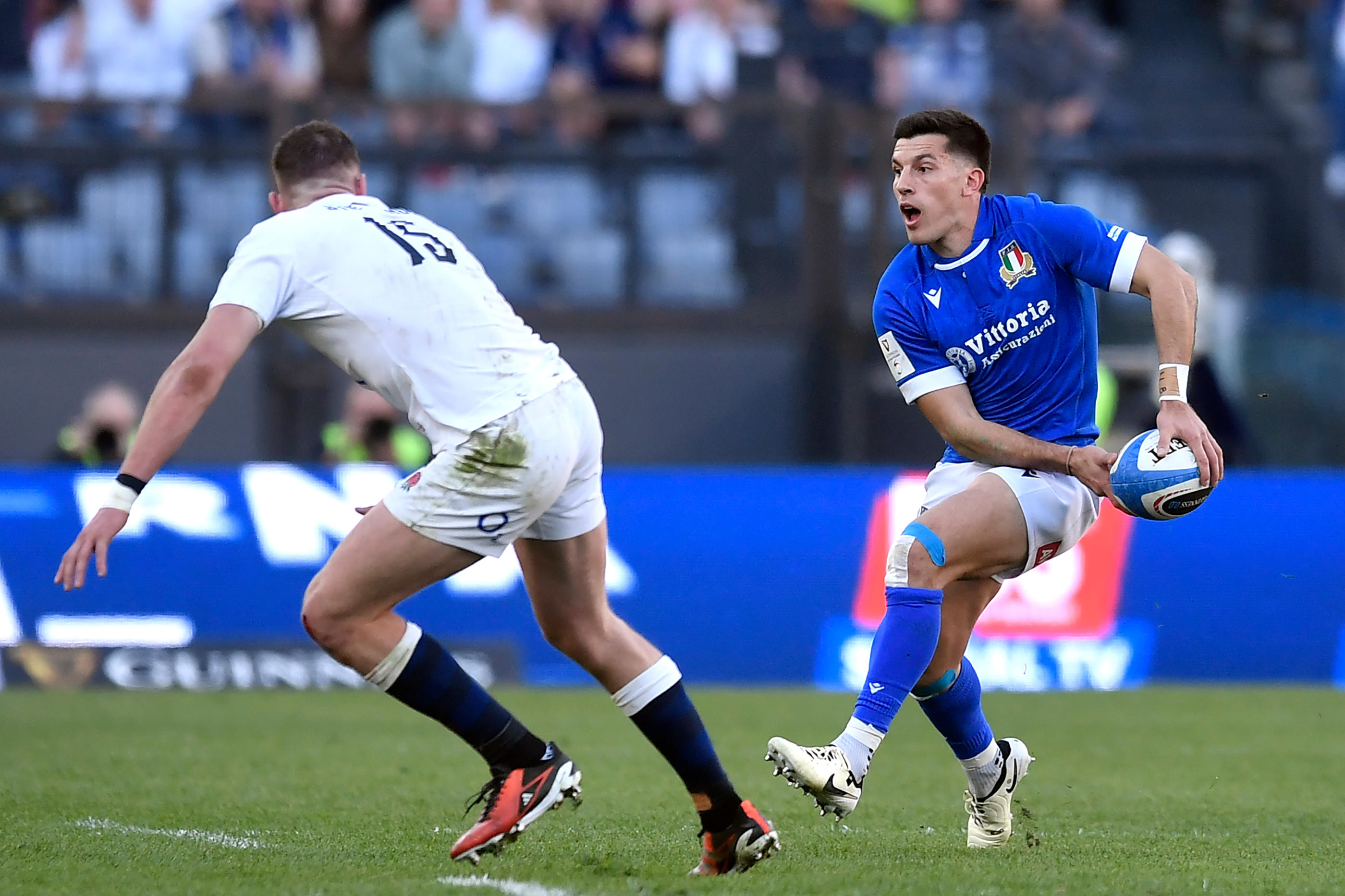 Tommaso Allan va se reposer et manquera le match face aux Bleus. Icon Sport