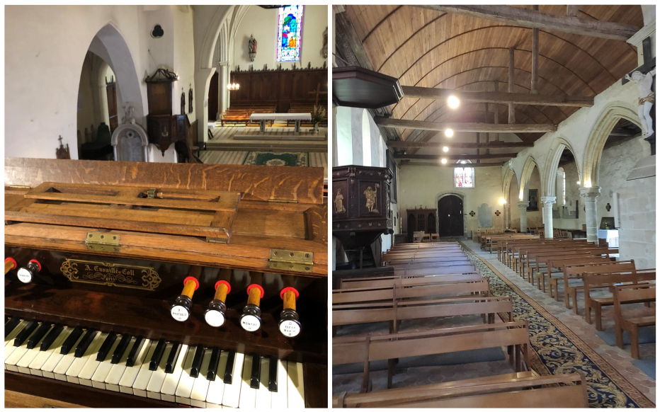 Dans les Yvelines, vous pouvez voter pour restaurer l'orgue de l'église d'Epône ou l'église de Mézières-sur-Seine. LP/Sébastien Birden