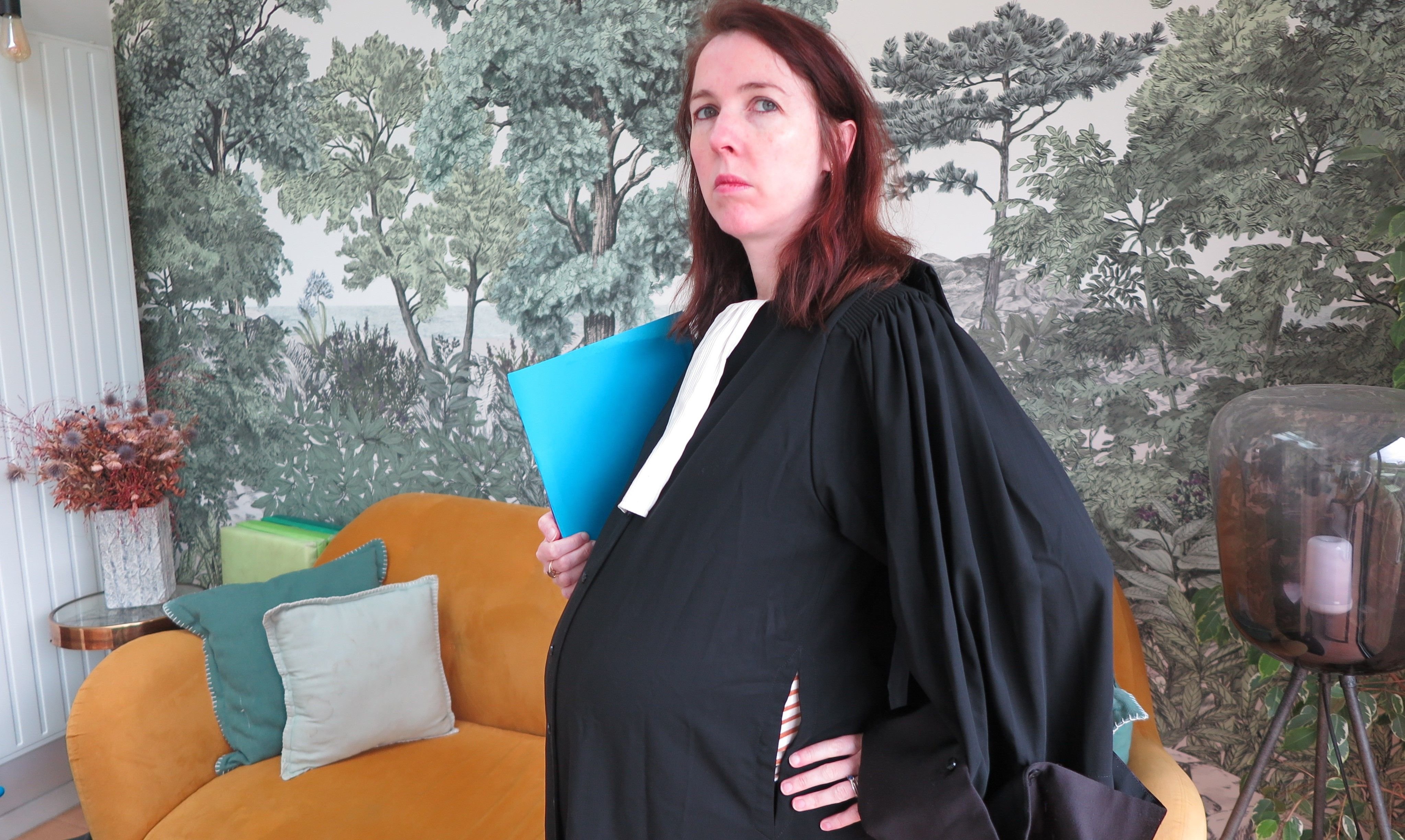 Le 5 avril, Gwen, avocate au barreau de Paris enceinte de huit mois et demi, a reçu l'injonction de conclure pour le 31 mai, alors qu'elle sera en congé maternité. LP/Florian Loisy