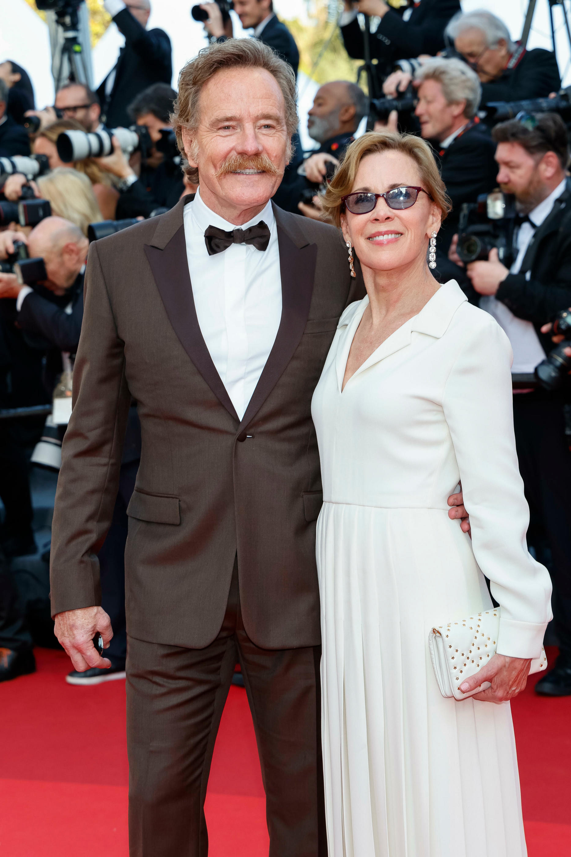 Bryan Cranston souhaite consacrer son temps à son épouse Robin, ici lors de l'avant-première du film « Asteroid City » au Festival de Cannes le 23 mai. Icon Sport/Picture Alliance