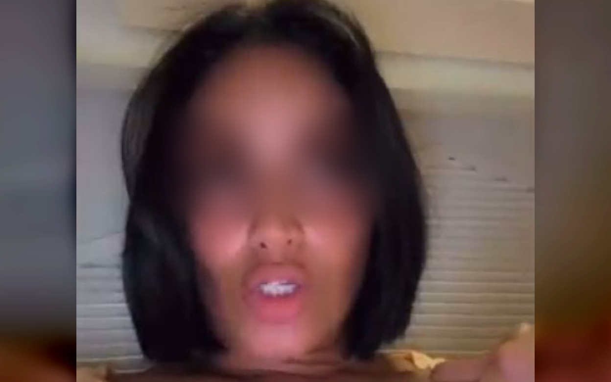 La jeune femme est prise pour cible sur les réseaux sociaux depuis la diffusion de sa vidéo. DR