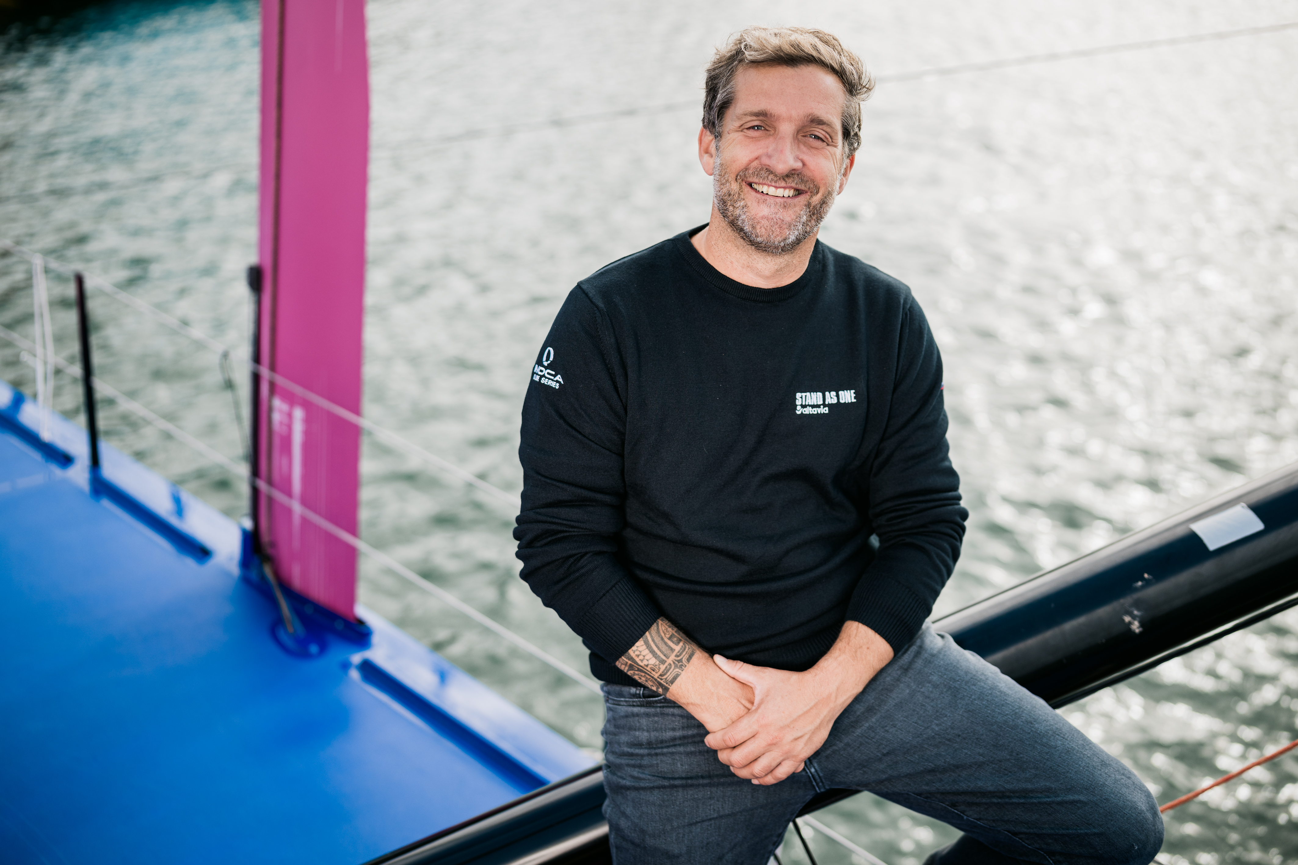 Le marin et entrepreneur Éric Bellion s'inspire de ses aventures en mer pour parler de management. Photo Jean-Louis Carli