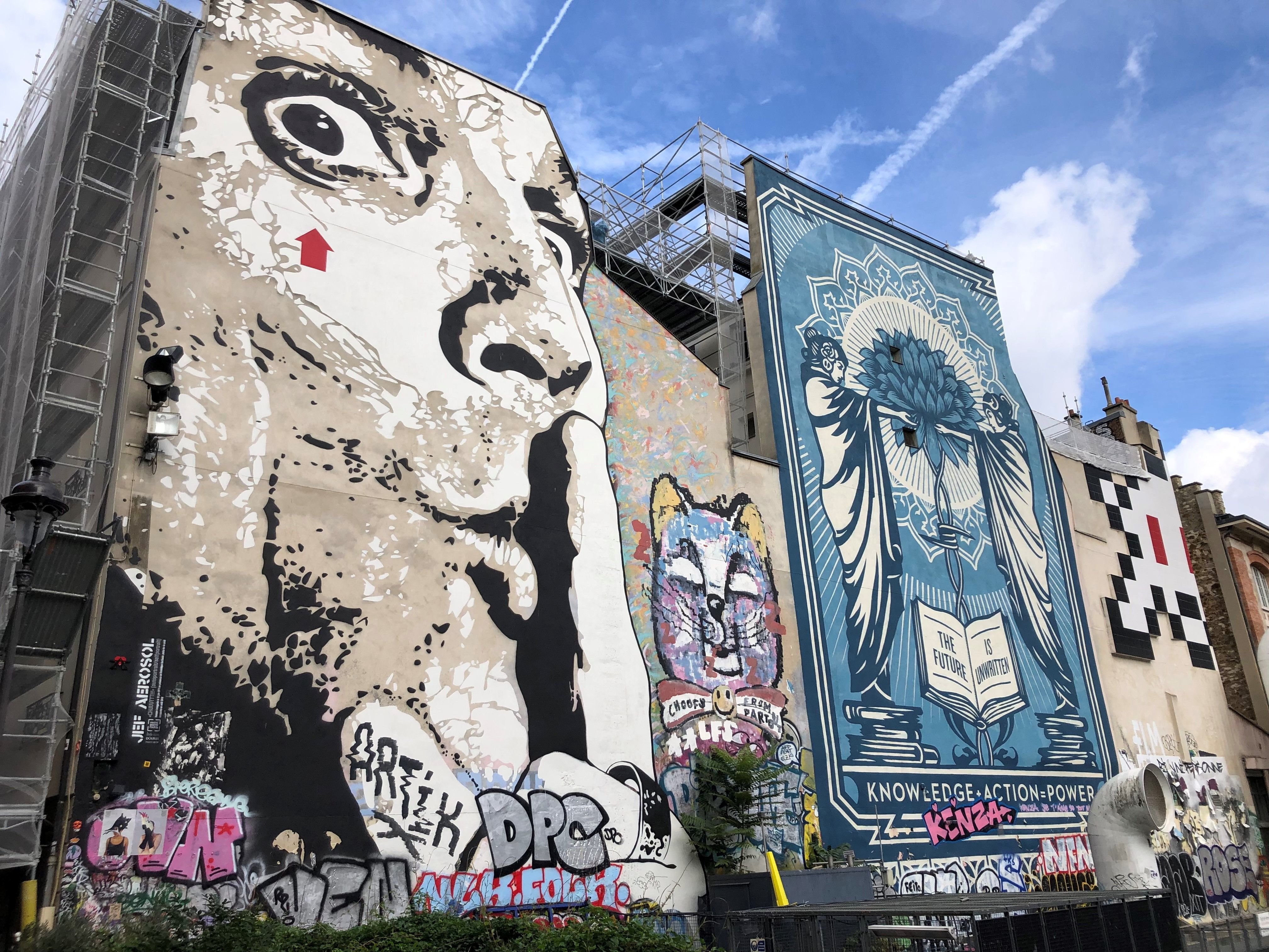 Street art à Paris : quarante ans de pochoirs et une expo XXL pour Jef  Aérosol - Le Parisien