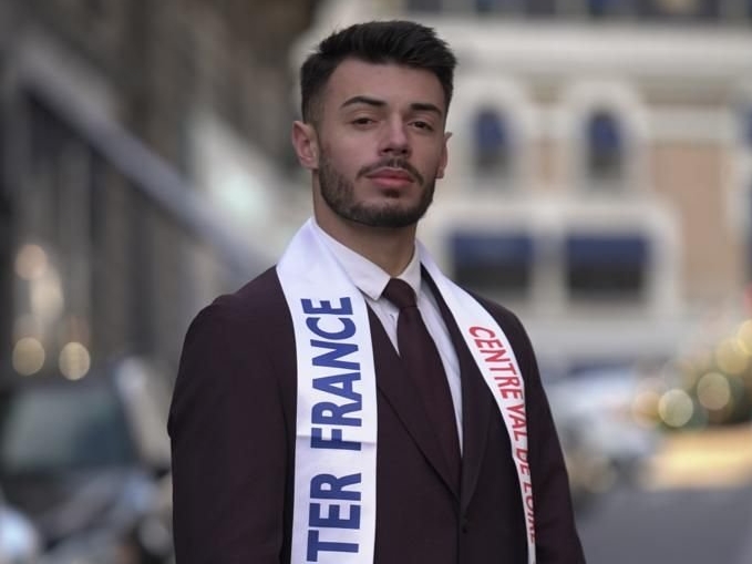 Jérémy Lauret, 23 ans, espère bien décrocher l'écharpe et remporter l'élection de Mister France 2022. DR