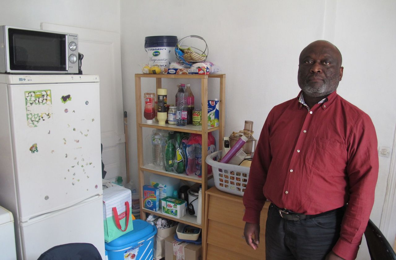 <b></b> Méru, novembre 2014. Il y a trois ans, Roger Ilufa, qui vivait dans un logement indécent à Méru avait saisi le tribunal administratif pour faire valoir son droit au logement opposable. Il vit dorénavant à Noyon. 