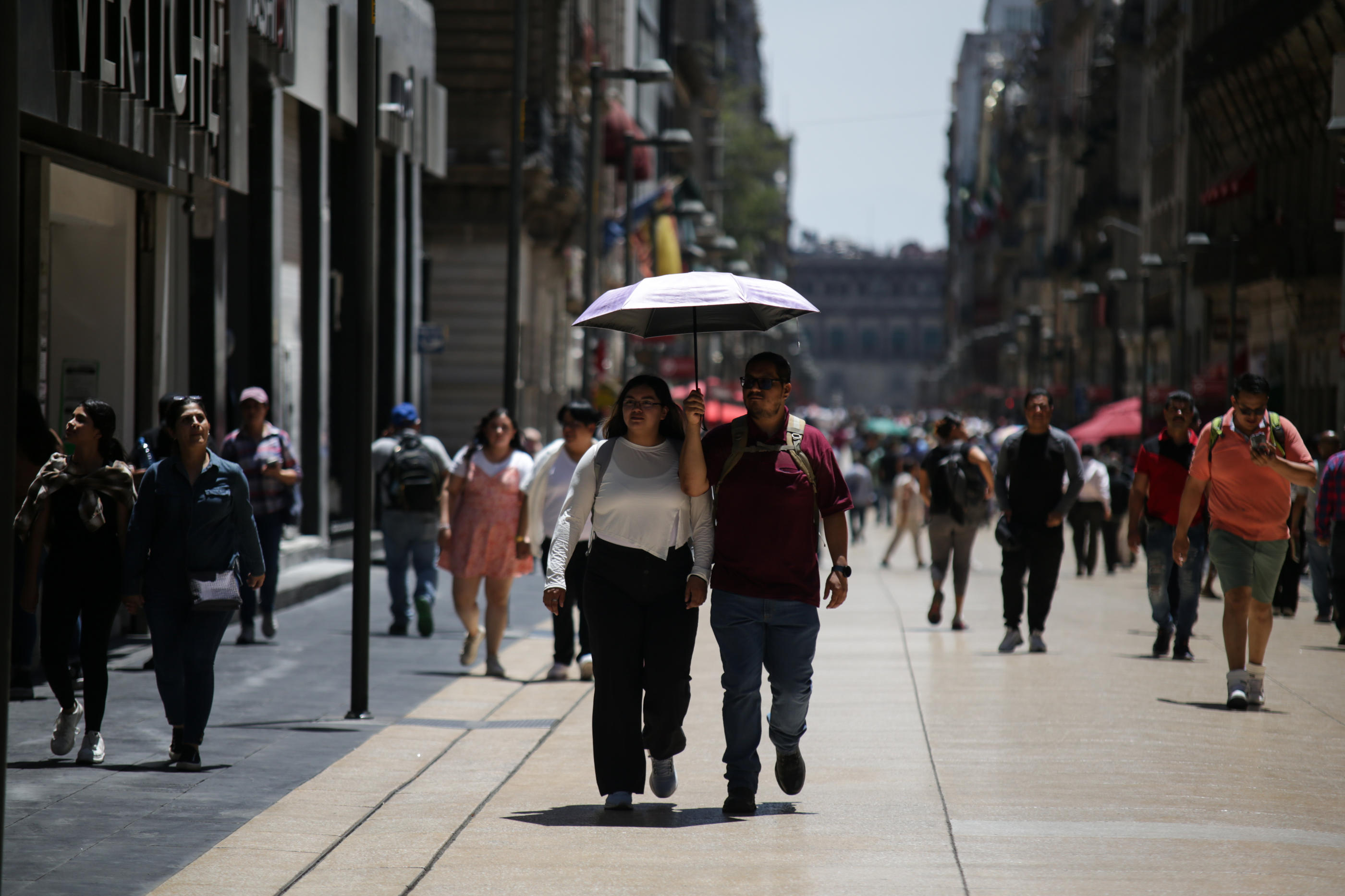 Les vagues de chaleur se multiplient un peu partout dans le monde, comme ici il y a quelques jours au Mexique. ICONSPORT/Francisco Canedo/Xinhua
