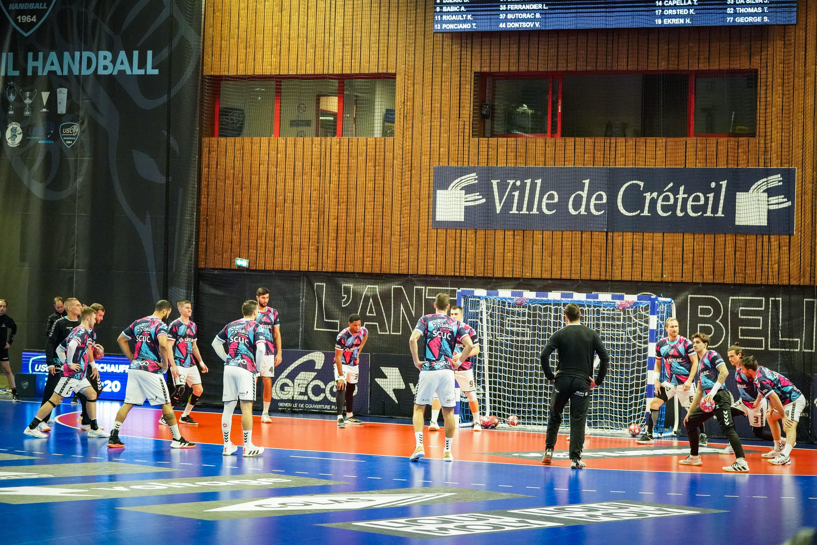 L'US Créteil, fondé en 1964, est l'un des fiefs franciliens du handball professionnel. Icon Sport/Pierre Costabadie