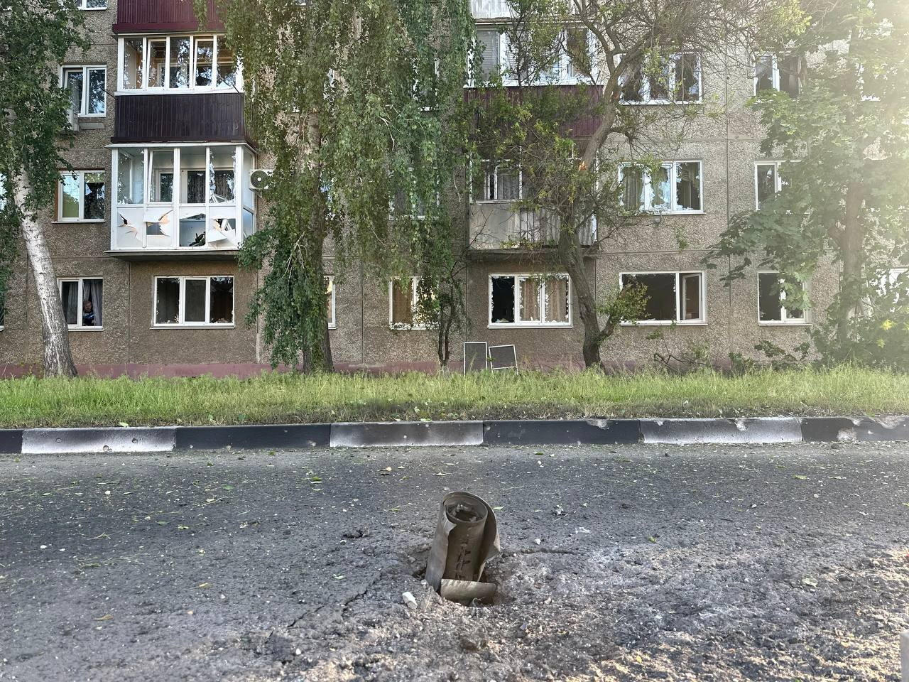 Le gouvernement russe accuse les Ukrainiens d'avoir frappé la ville de Chebekino, dans la région frontalière de Belgorod. Governor of Russia's Belgorod Region Vyacheslav Gladkov via Telegram/Handout via REUTERS