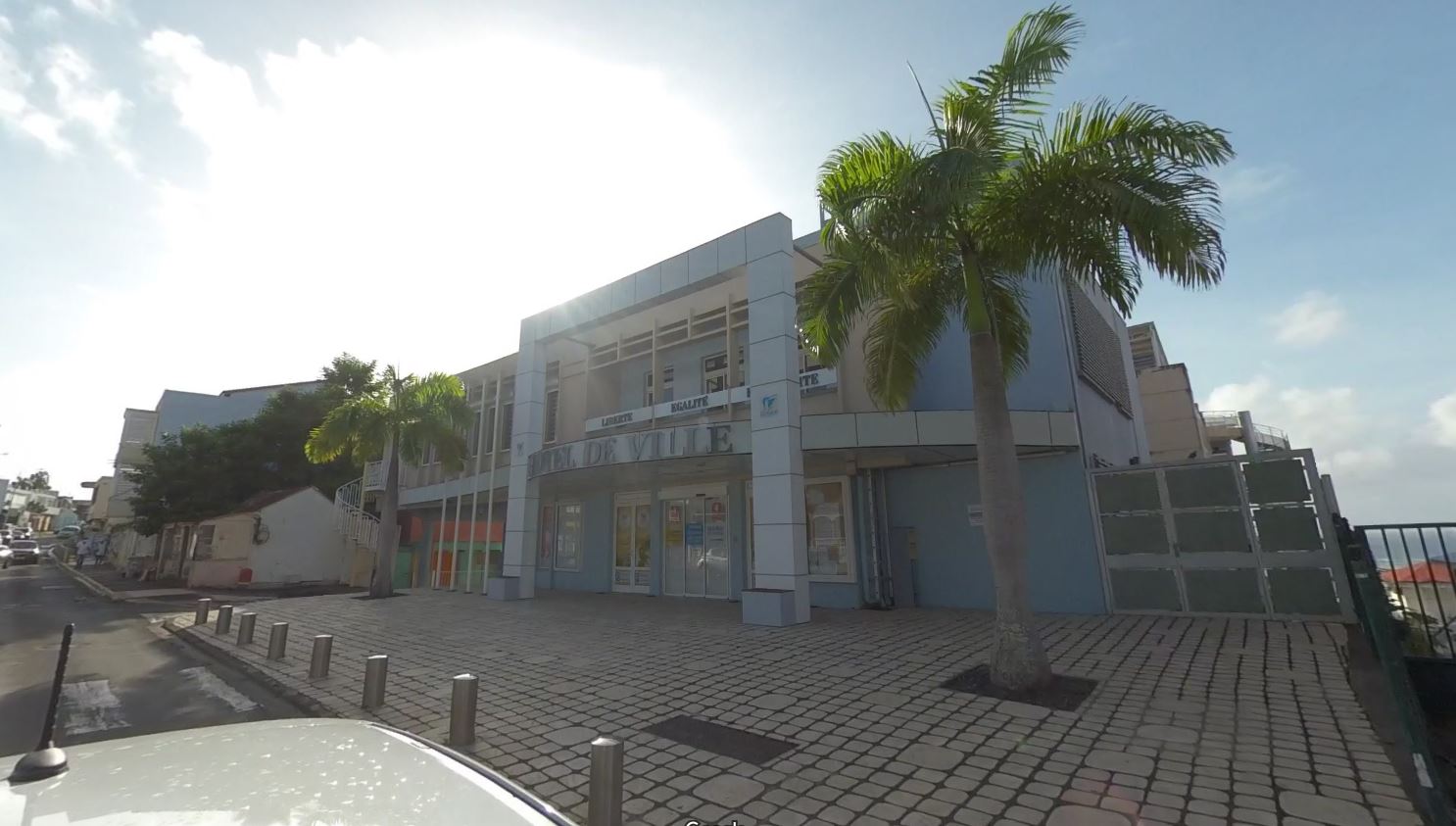 L'hôtel de ville du Gosier, en Guadeloupe. Google street view