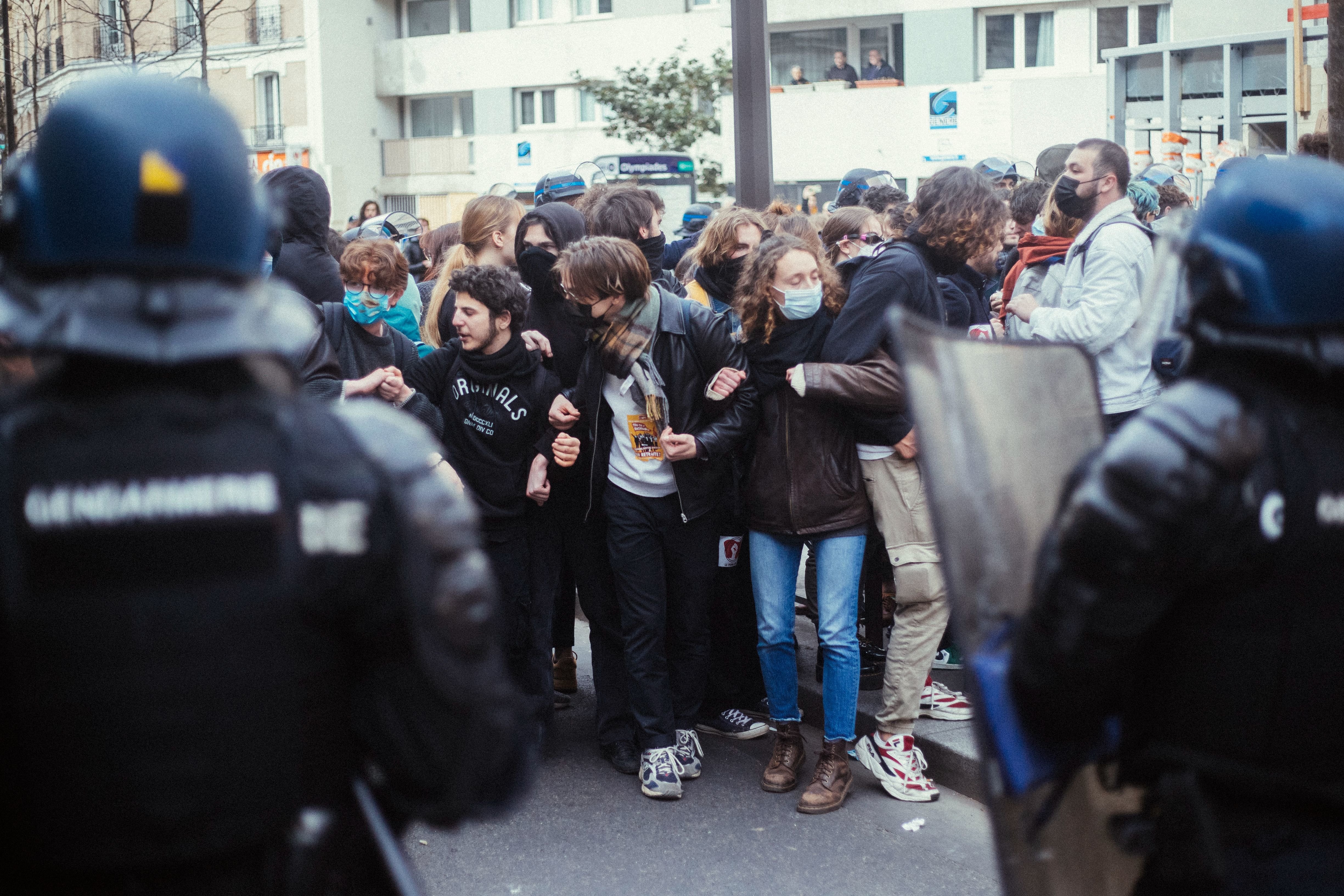 Paris, le 17 mars. La mobilisation étudiante se poursuit contre la réforme des retraites et le recours au 49.3. (Illustration) LP/Jérémy Paoloni