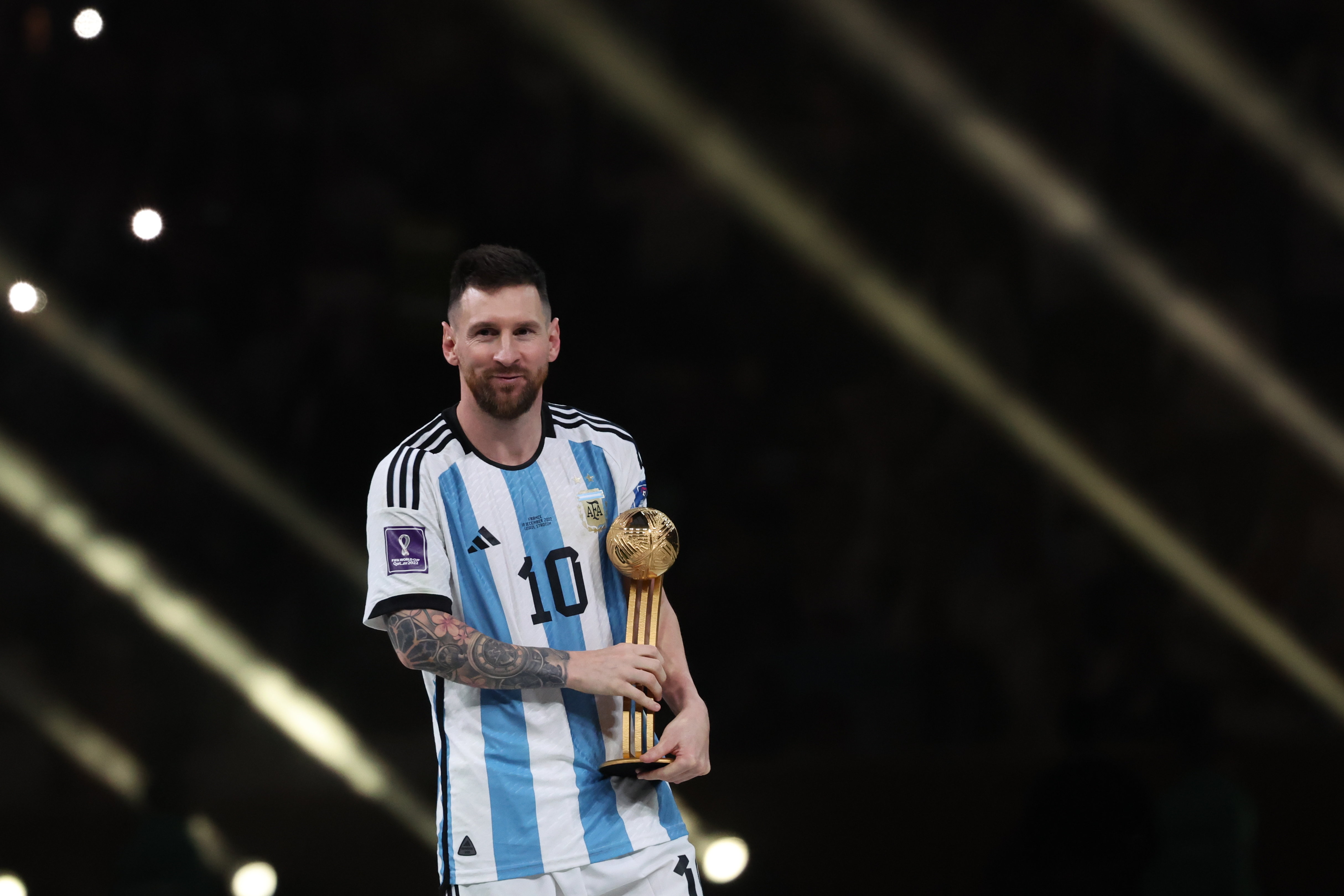 Un peu plus d'un mois après son sacre avec l'Argentine au Mondial, Lionel Messi est revenu sur cette victoire lors d'un entretien avec une radio de Buenos Aires. (LP/Arnaud Journois)

PHOTO LE PARISIEN / ARNAUD JOURNOIS