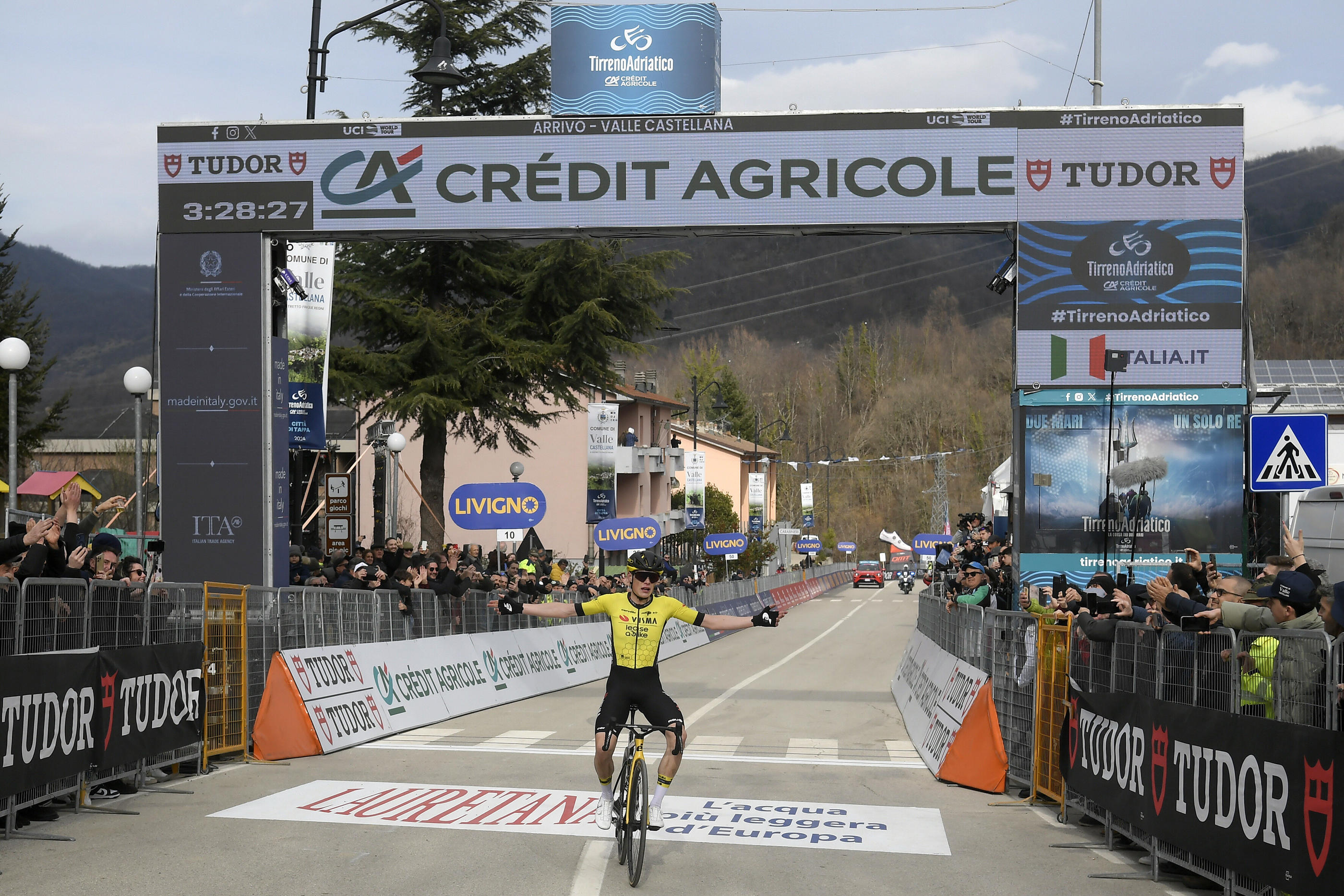 Jonas Vingegaard a remporté la 5e étape du Tirreno-Adriatico. Icon Sport