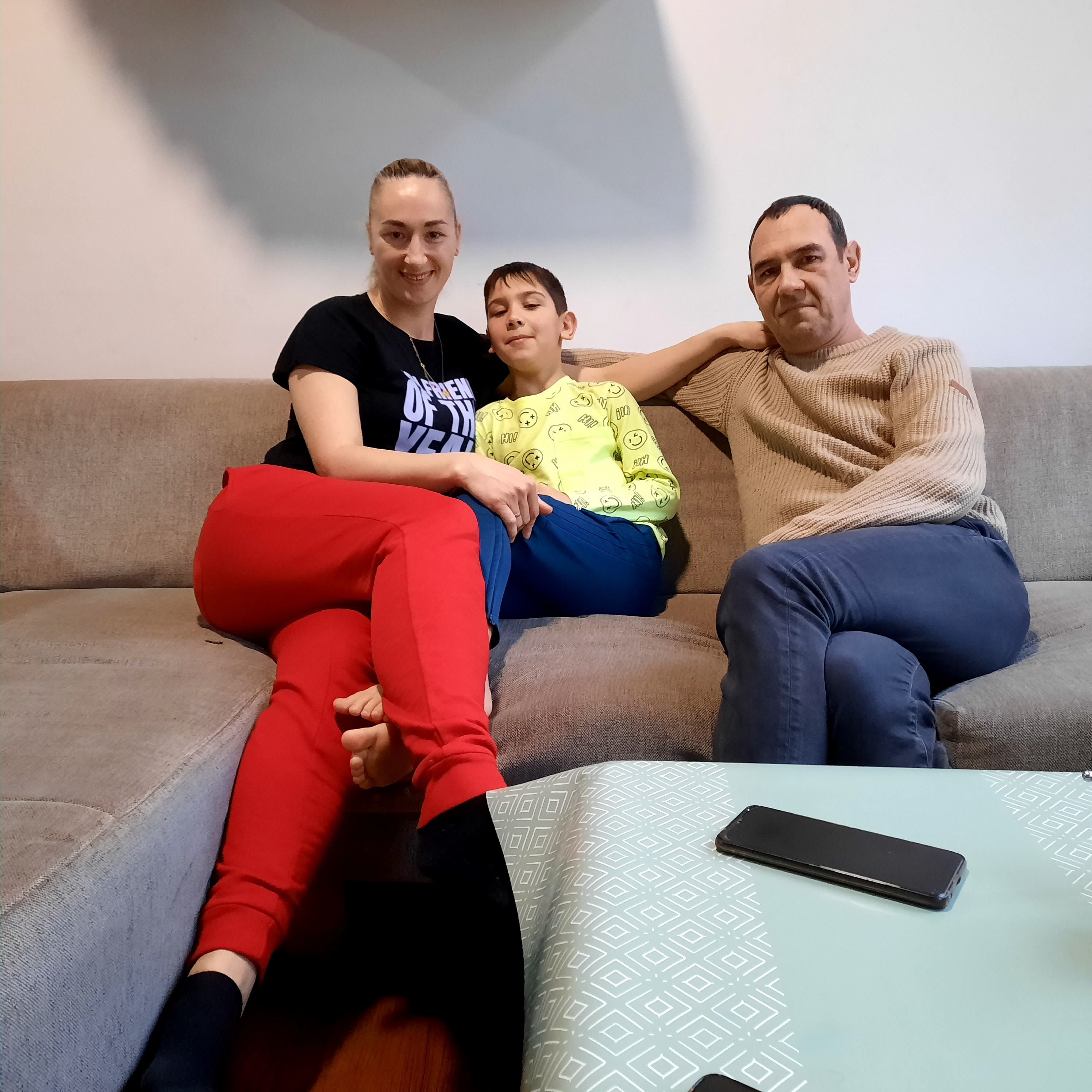 Arrivée en mars 2022 à Lille (Nord), Anastassia a trouvé un travail et, avec sa famille, a aujourd’hui un appartement dans la vieille ville. LP/Hélène Hannon