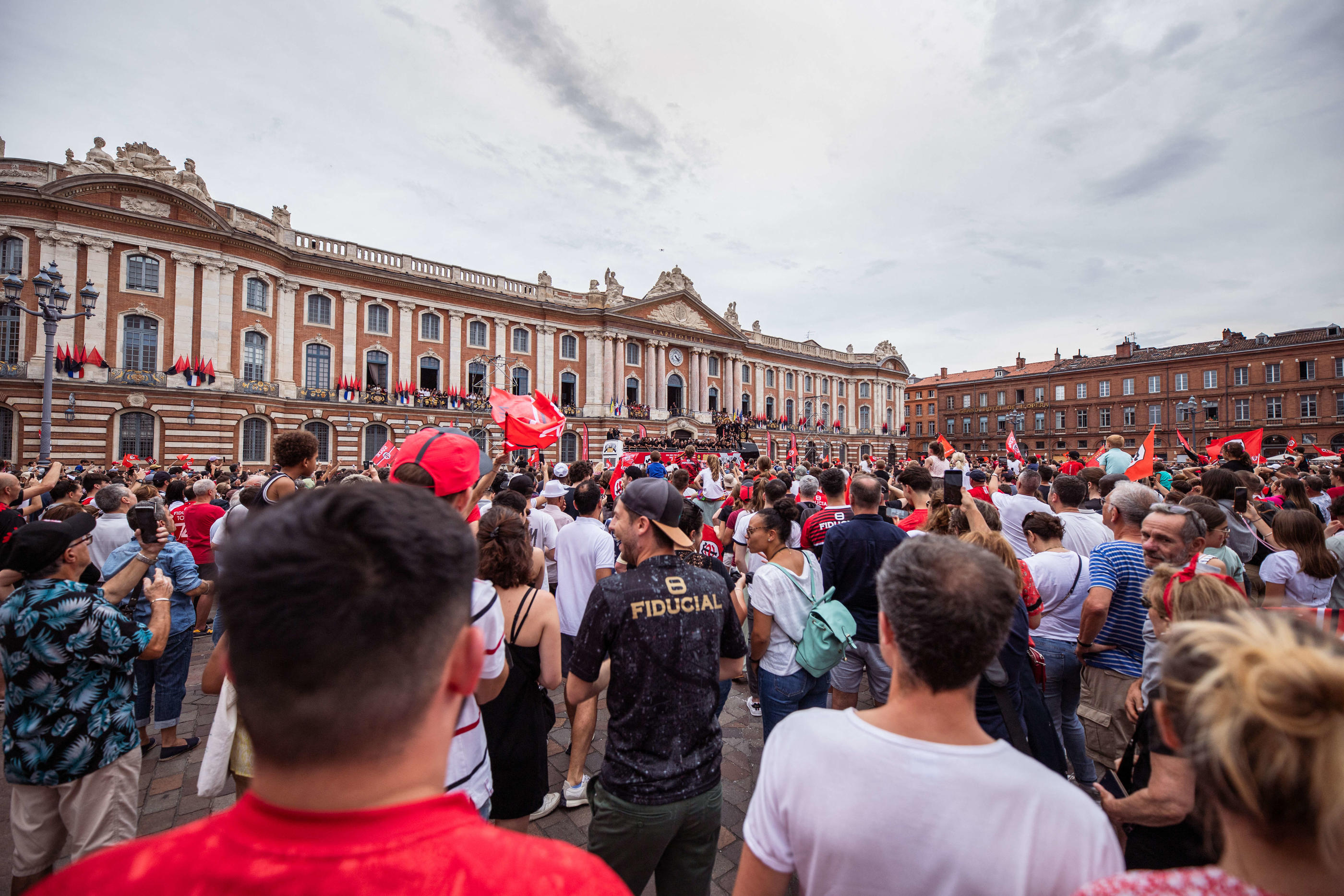Lieu de célébration, la place du Capitole à Toulouse sera sur le parcours du relais de la flamme olympique en Haute-Garonne ce vendredi 17 mai. Icon Sport