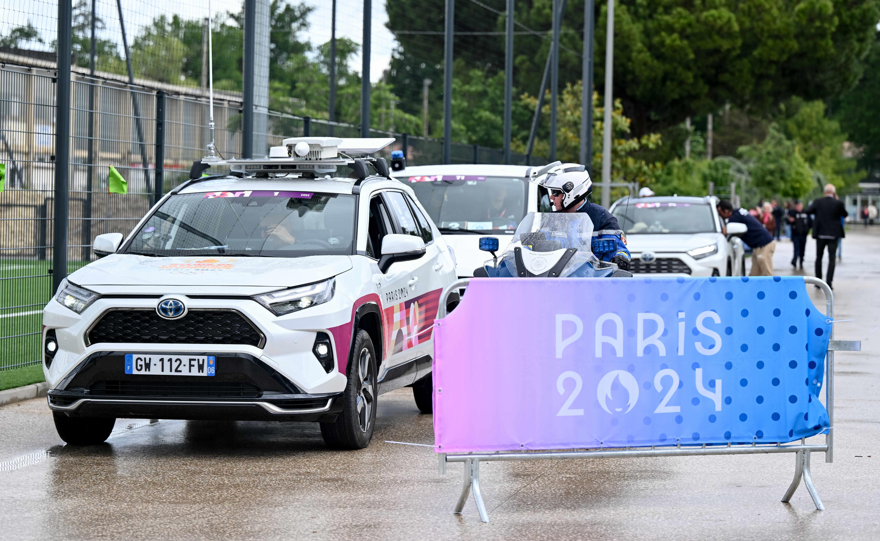 La sécurité autour de la flamme olympique s'organise en trois cercles concentriques, explique la préfète du Val-de-Marne Sophie Thibault. (Illustration) Icon Sport/Loic Cousin