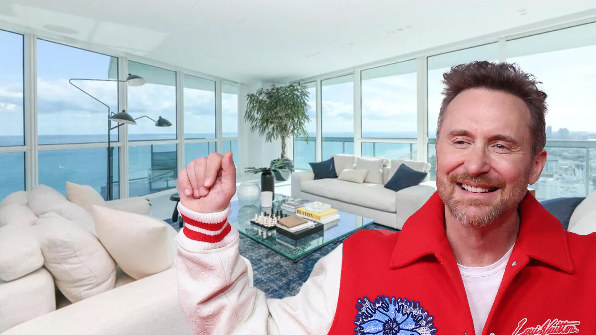 David Guetta a vendu son appartement de Miami près de 16 millions d'euros. AFP et Eric Giuliani / The Corcoran Group