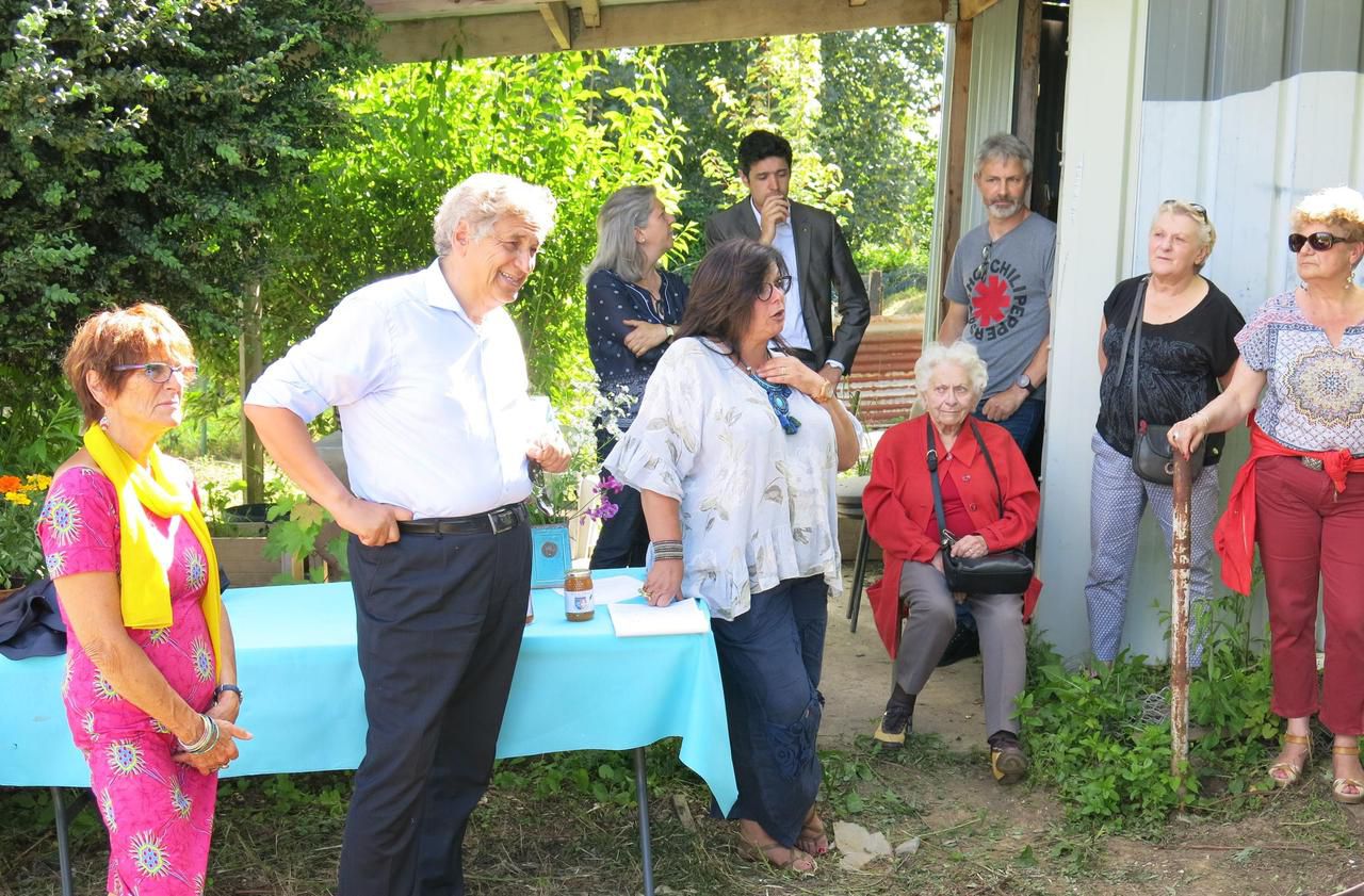 <b></b> Margny-lès-Compiègne, ce vendredi. Les Jardins familiaux les Grelinettes comptent une trentaine de parcelles, allant de 15 à 50m².