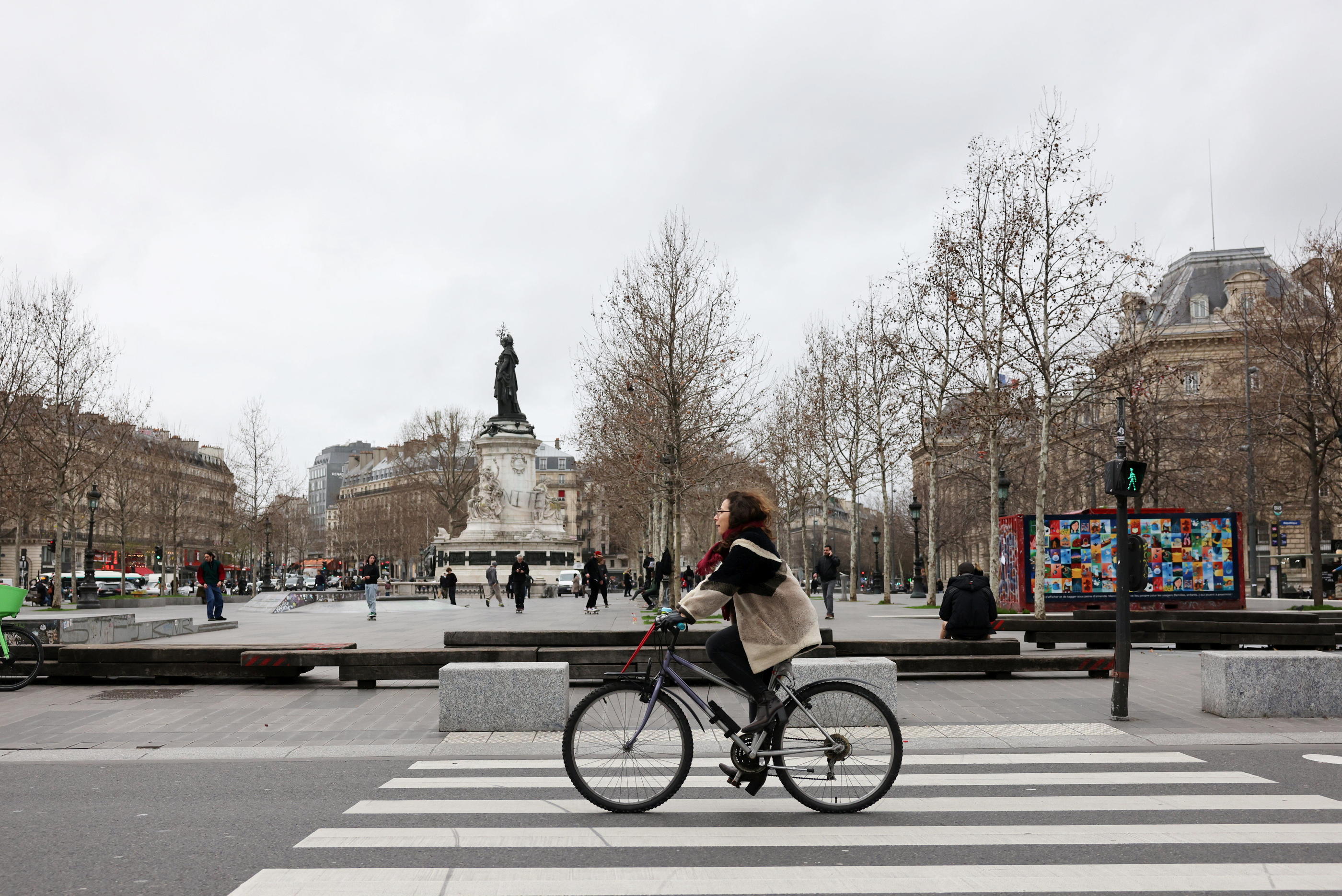 150 millions d'euros ont déjà été investis pour améliorer les conditions de circulation à vélo dans Paris. 250 autres millions le seront d'ici à 2026 (Archives). LP/Arnaud Journois