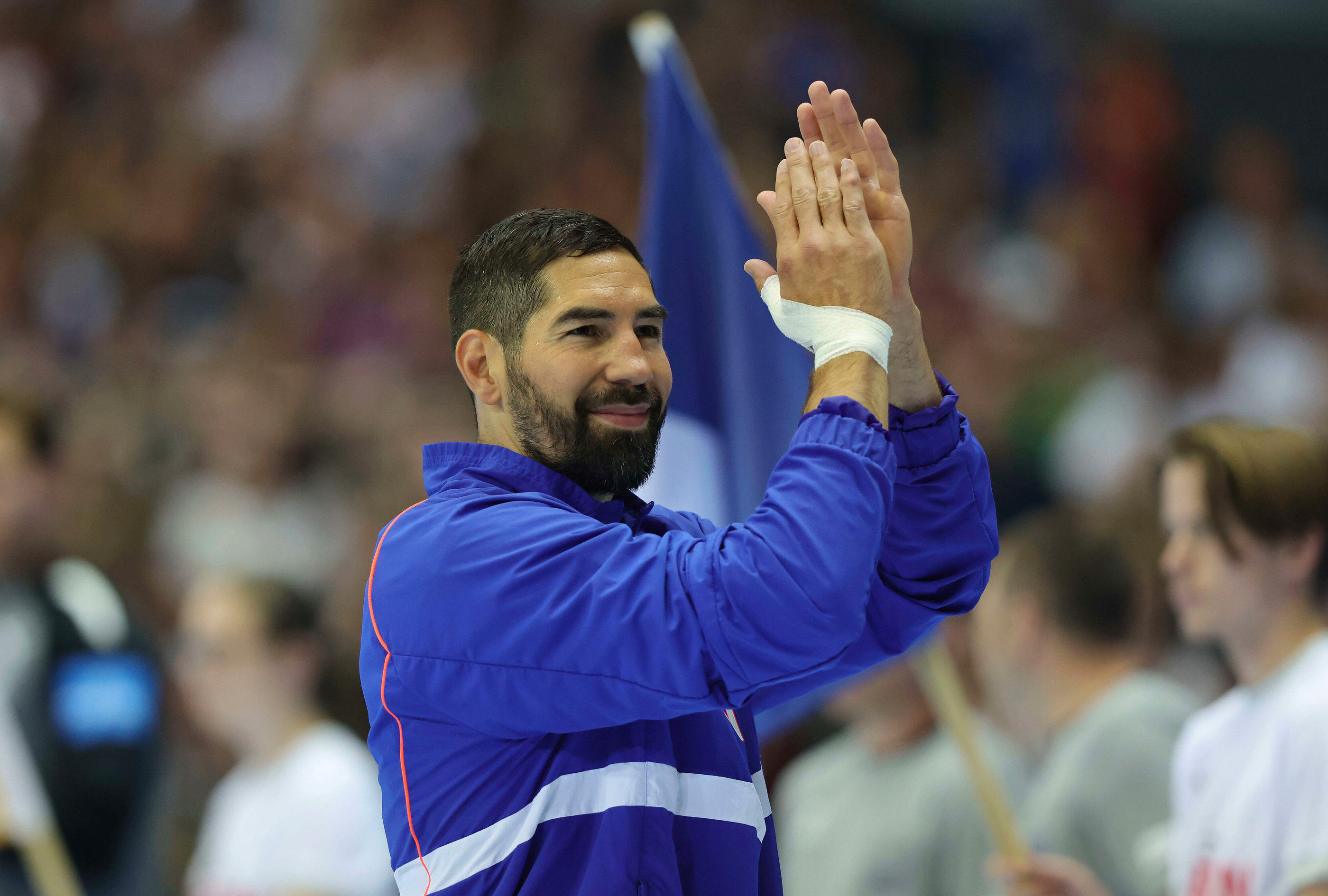 Nikola Karabatic achèvera sa carrière après les Jeux olympiques de Paris. Icon Sport/Ralf Ibing