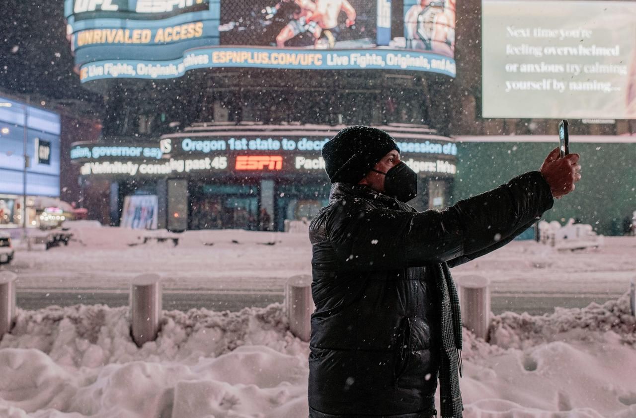 From New York to Washington, the northeastern United States paralyzed by a powerful snowstorm