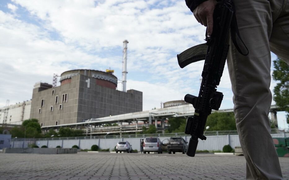 L'AIEA appelle l'Ukraine et la Russie à la retenue après les bombardements dans la région de Zaporijjia. AFP/Stringer