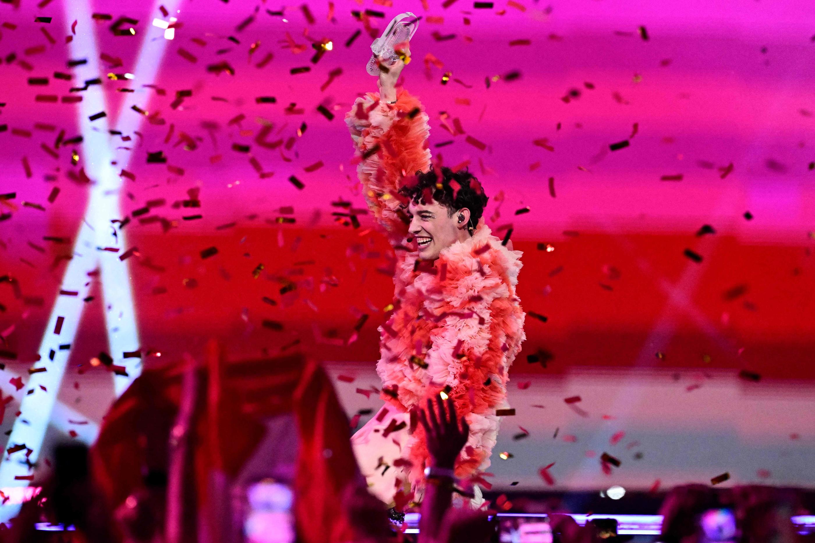 L’Eurovision 2024 organisé à Malmö, en Suède sur France 2 qui a vu la consécration de Nemo Mettler avec la chanson « the Code » a été suivi par 5,40 millions de téléspectateurs ce samedi 11 mai. AFP/Tobias Schwarz