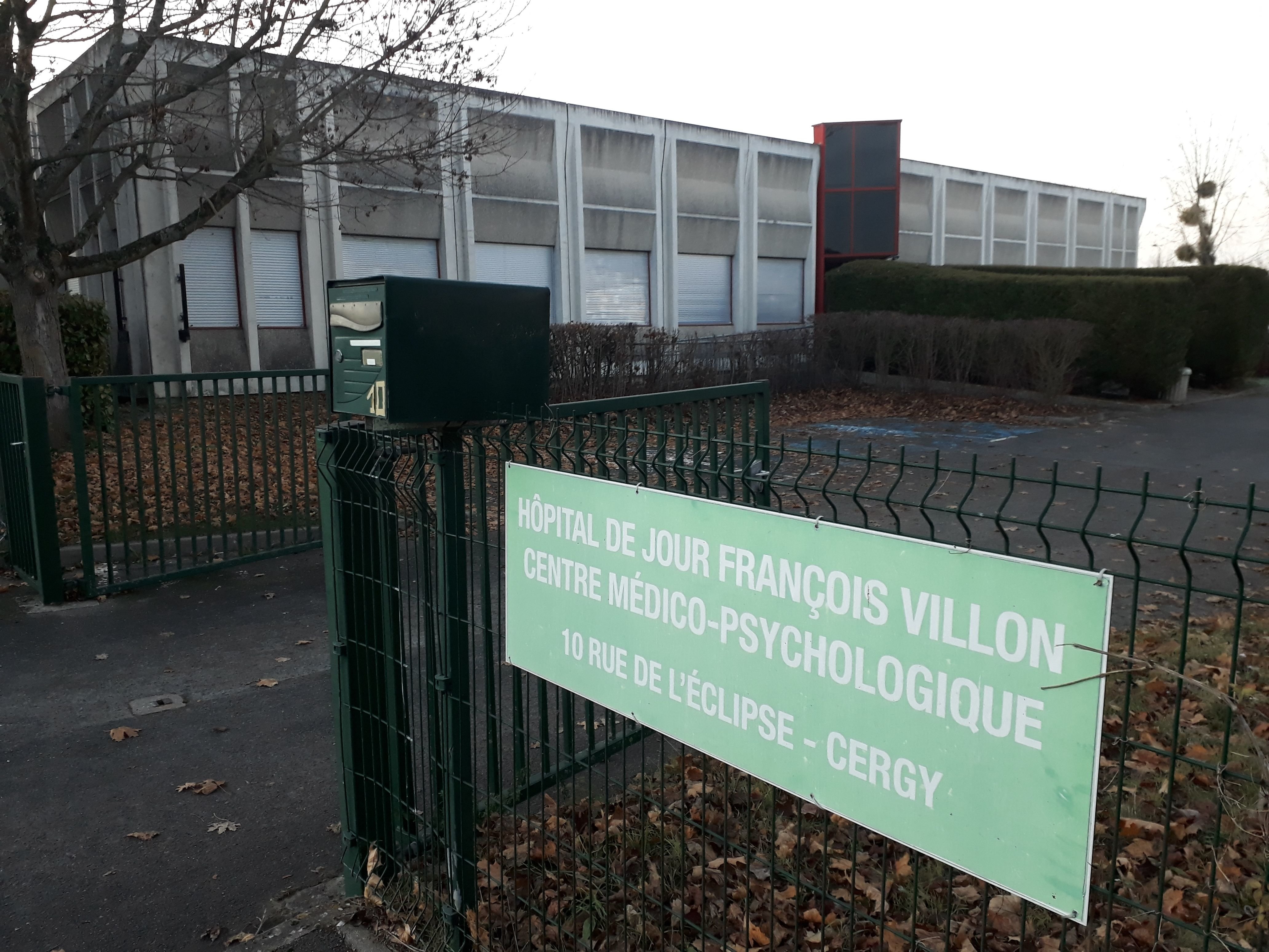 Cergy (Val-d'Oise), ce jeudi. Le service psychiatrie de l'hôpital de jour va fermer ses portes au 31 décembre 2022. LP/Marie Persidat