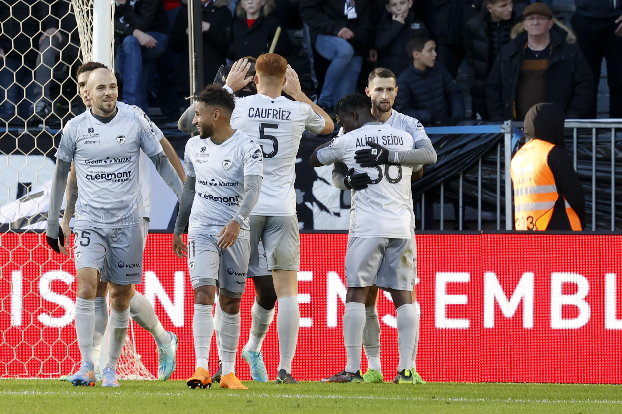 Grâce à sa victoire contre Angers Clermont est huitième de la Ligue 1. Gwendoline Le Goff/FEP/Icon Sport