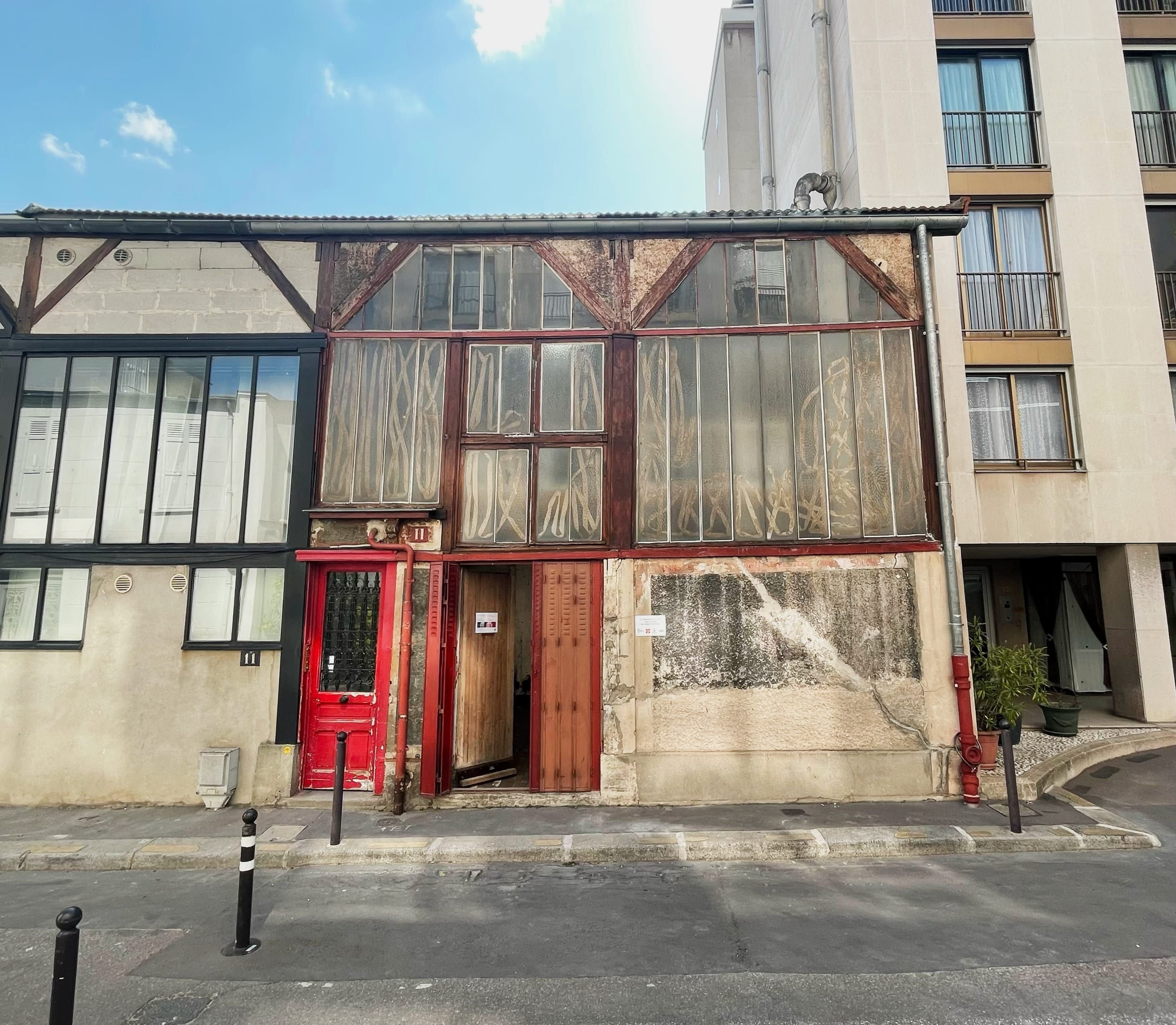 L'atelier 11, dernier atelier de la cité Falguière, a besoin d'1,2 million d'euros pour financer sa restauration. LP/Estelle Dautry