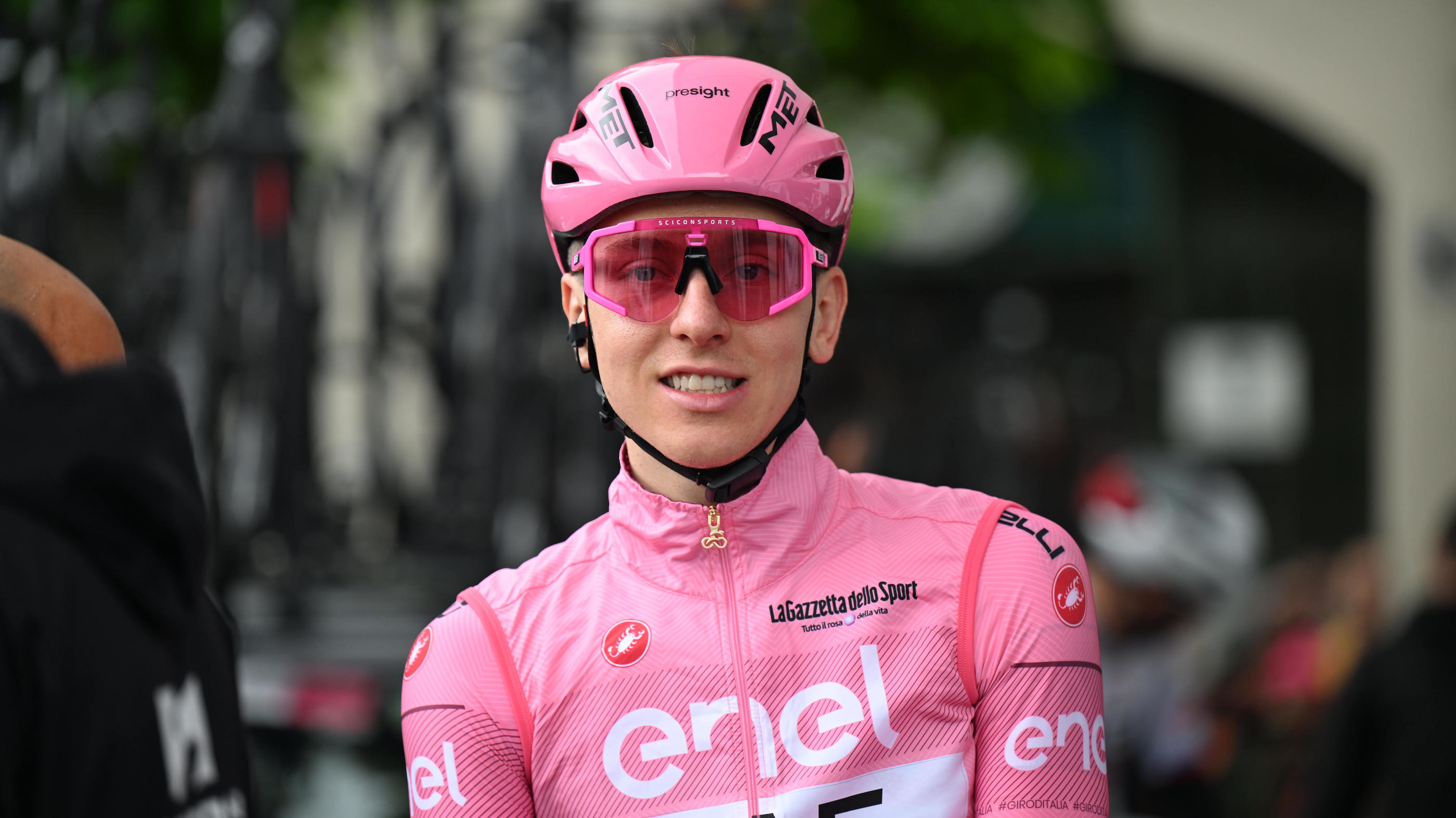 Tadej Pogacar n'a pas été inquiété ce mardi sur le Giro. Icon Sport