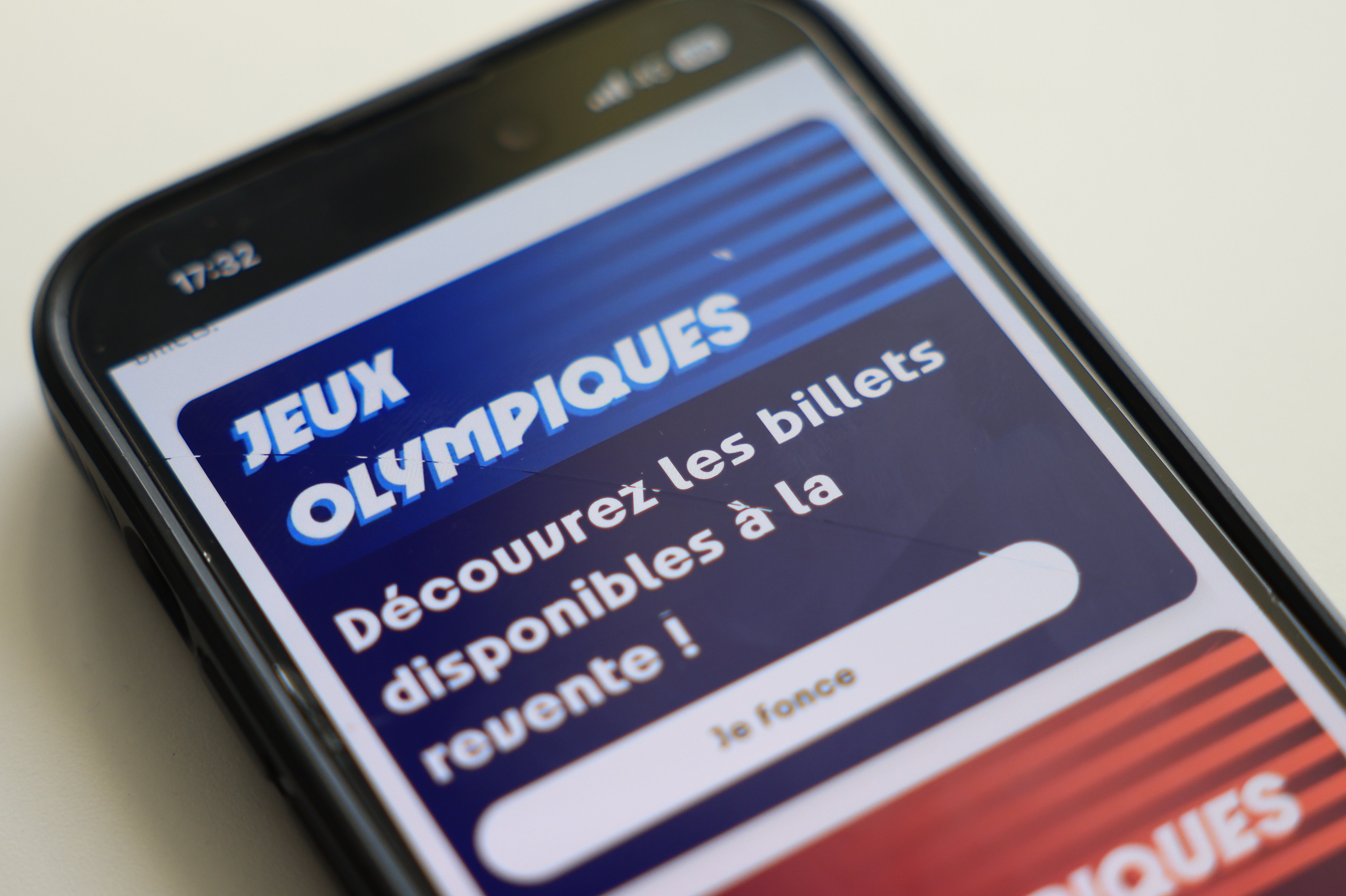 L'application et le site web de vente et de revente de billets des Jeux olympiques et paralympiques de Paris sont encore bien fournis. 
LP / Olivier Arandel