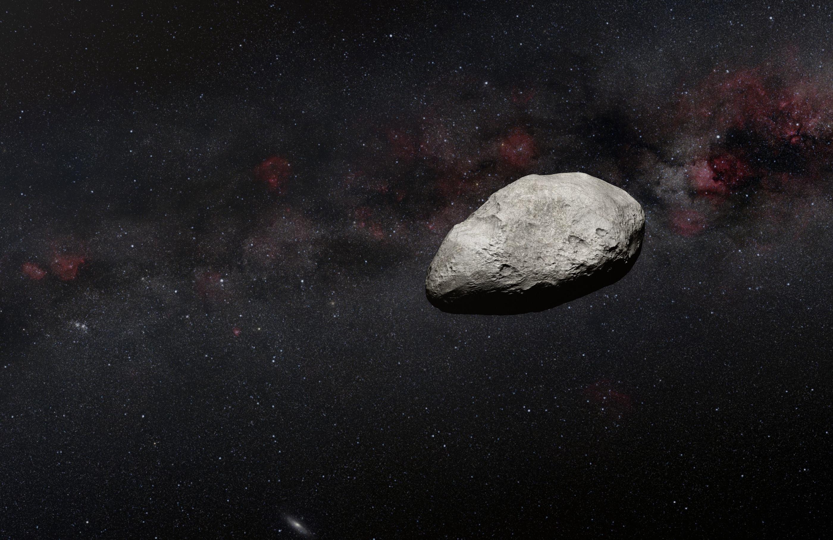L’astéroïde a été repéré pour la première fois le 27 février par un observatoire des Canaries (Espagne). AFP/European space agency