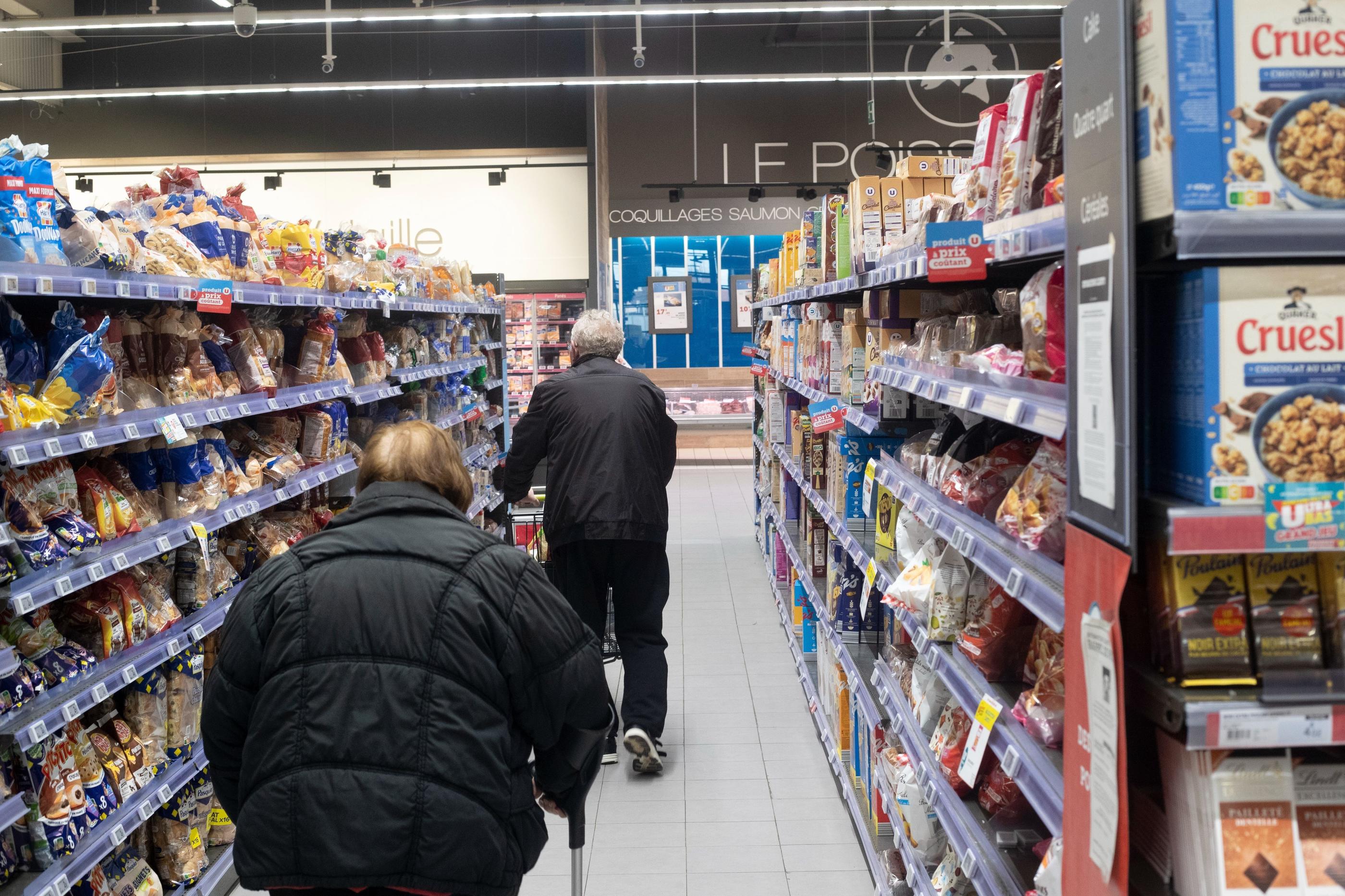Les prix alimentaires se sont envolés de 15,8% en mars sur un an, selon l'Insee. (Illustration) LP/Jérémy Paoloni