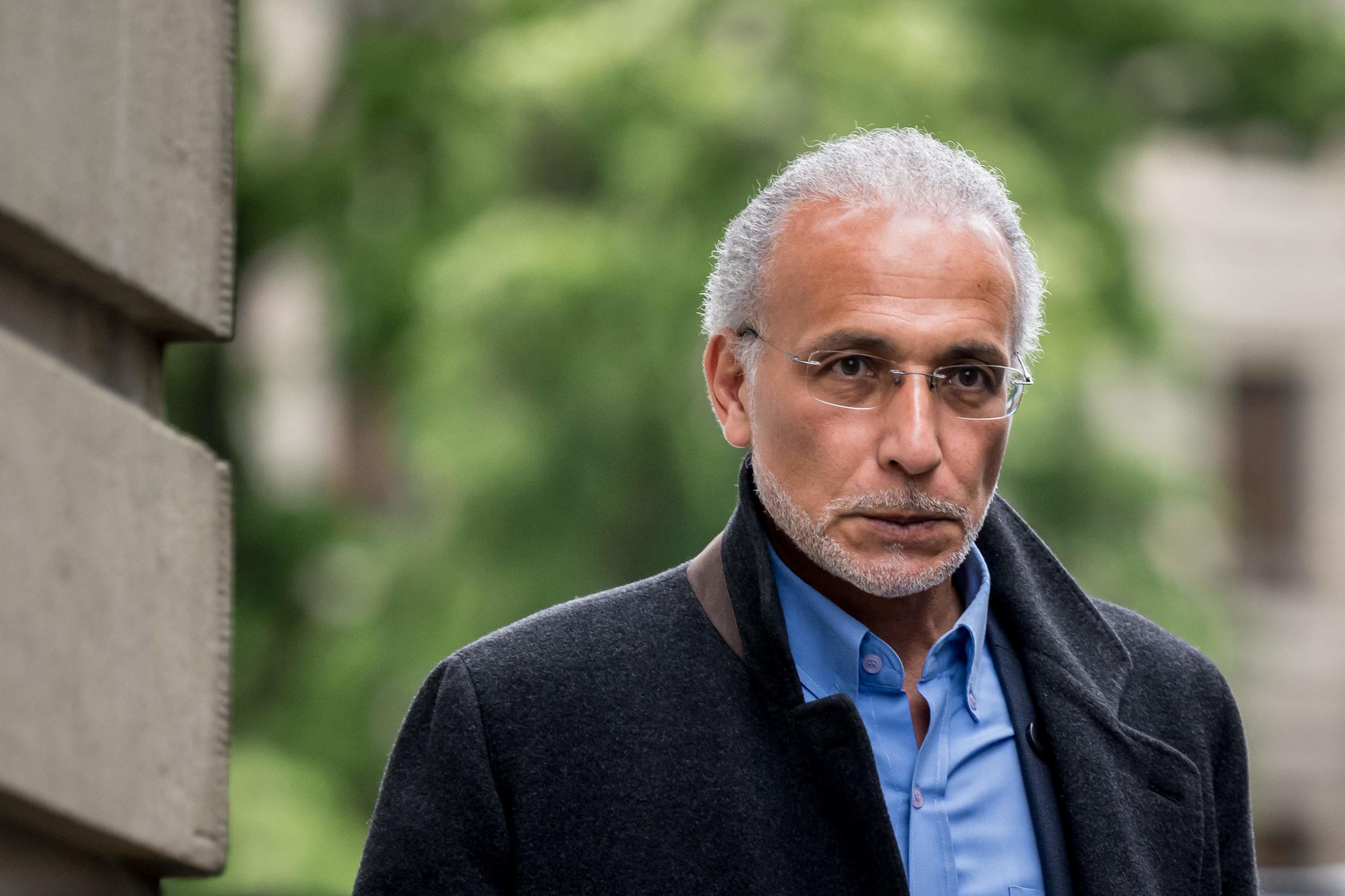 Tariq Ramadan (ici en mai dernier) a finalement été reconnu coupable dans ce premier procès, en attendant celui qui se tiendra en France. AFP/Fabrice Coffrini