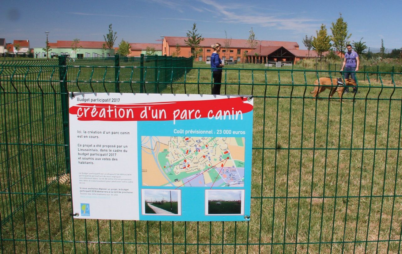 <b></b> Lieusaint. Un parc pour promener ses chiens a été créé à Lieusaint sur l’idée d’un habitant dans le cadre du budget participatif 2017.