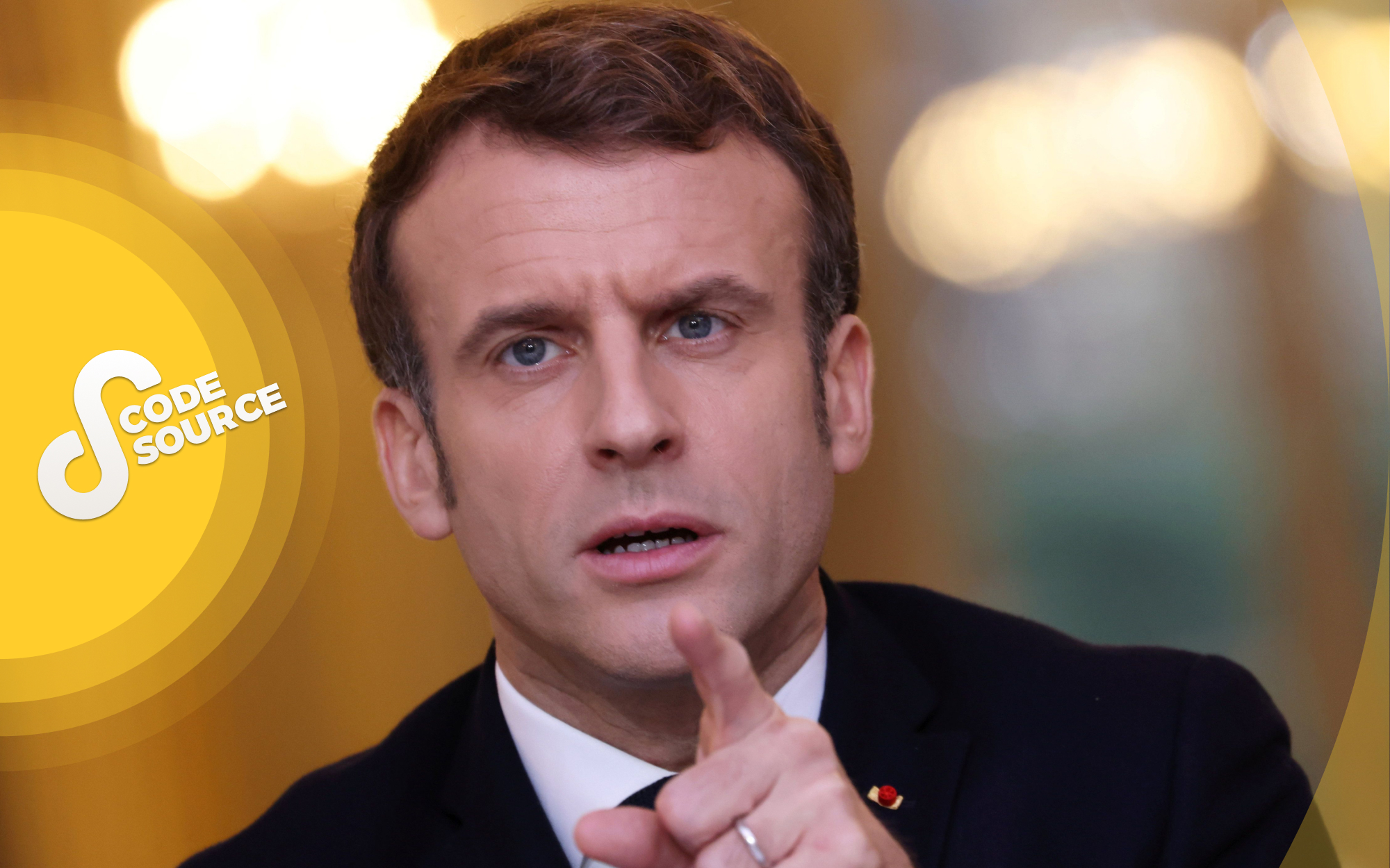 Le président Emmanuel Macron lors du Face aux lecteurs du Parisien, à l'Elysée. LP / Arnaud Journois