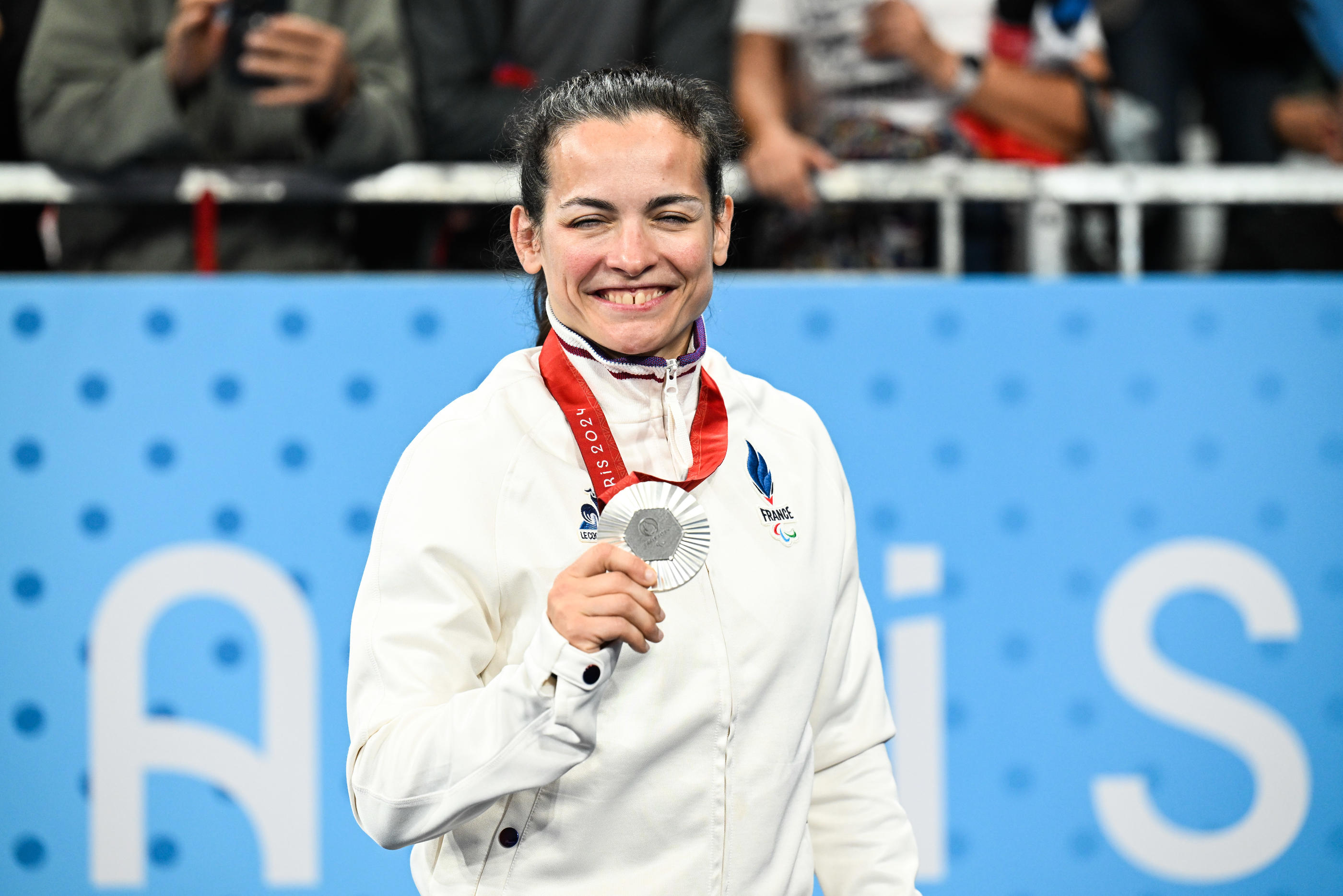 Sandrine Martinet a remporté ce jeudi sa cinquième médaille en six participations aux Jeux paralympiques. Icon Sport/Sandra Ruhaut