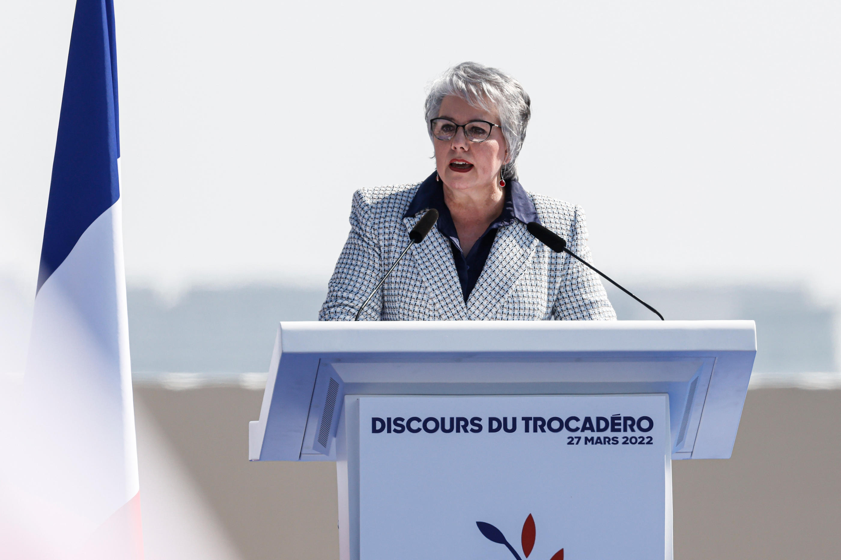 Jacline Mouraud a soutenu Eric Zemmour pendant la campagne présidentielle avant de claquer la porte de Reconquête en septembre 2022. LP/Olivier Corsan