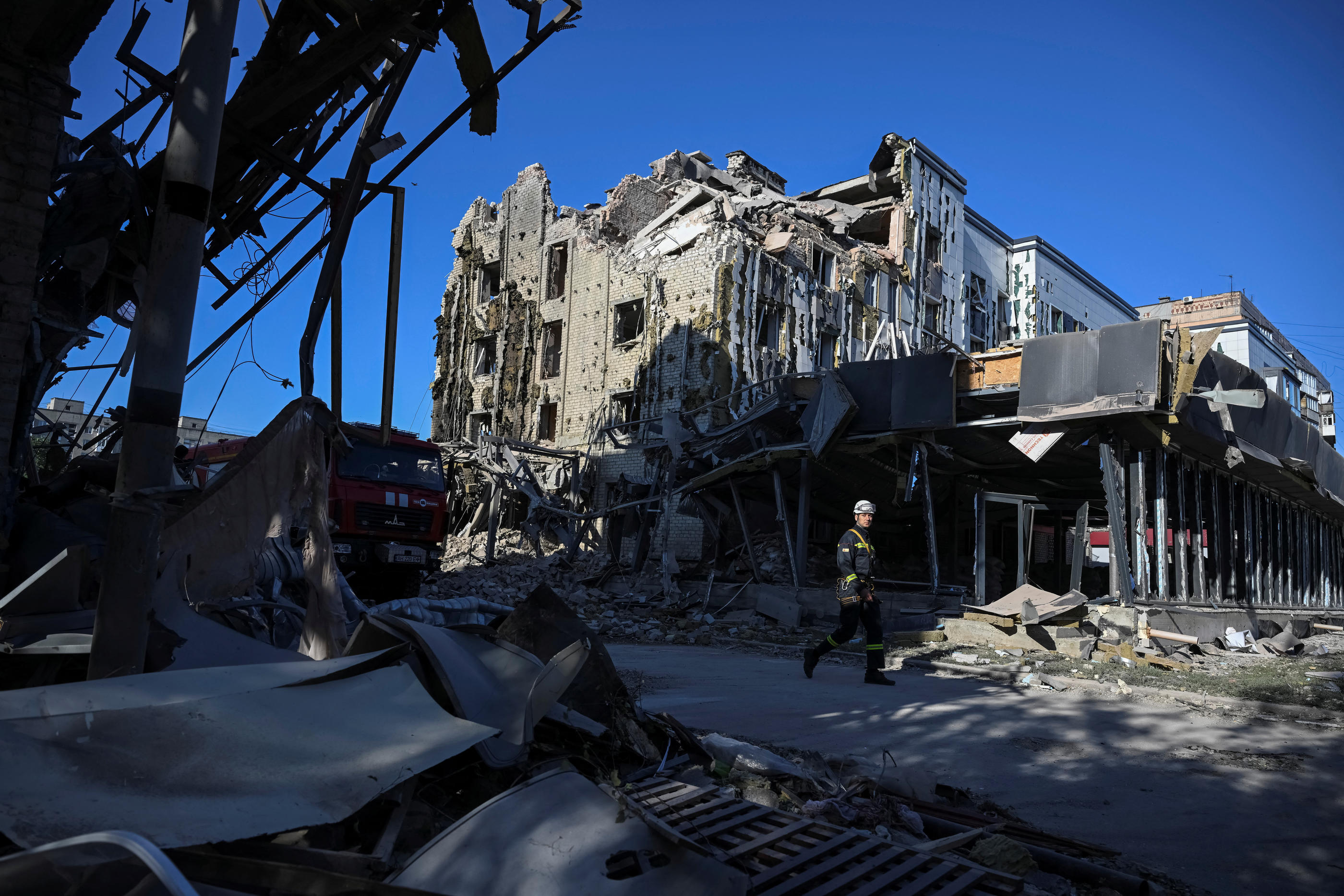 L'armée russe tente de s'emparer de la ville de Pokrovsk, dans la région de Donetsk, depuis plusieurs mois. REUTERS/Viacheslav Ratynskyi