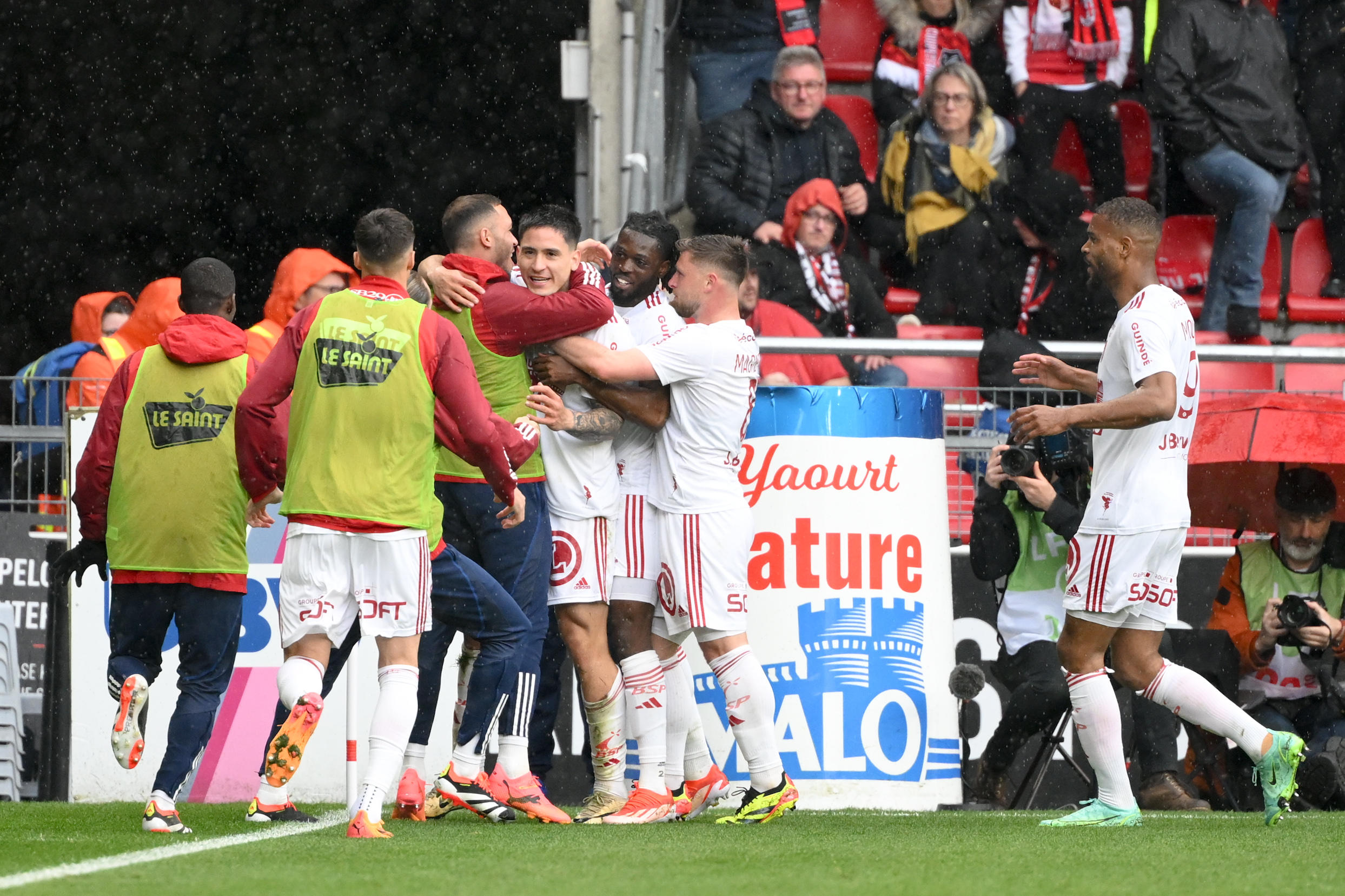 Brest s'est imposé à Rennes au buzzer (Photo Christophe Saidi/FEP/Icon Sport)
